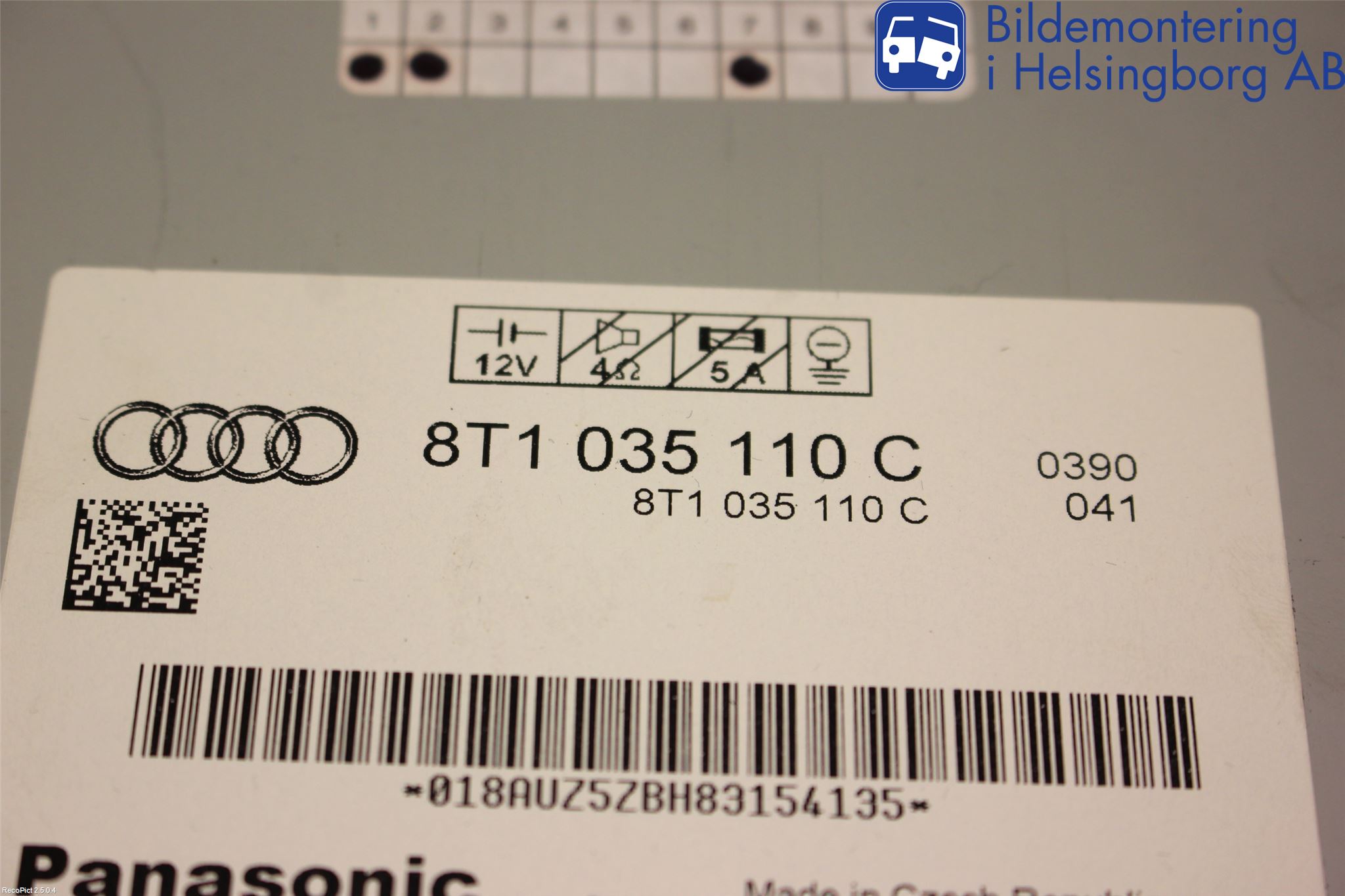 Audi A4/S4 08-11 Cd Växlare
