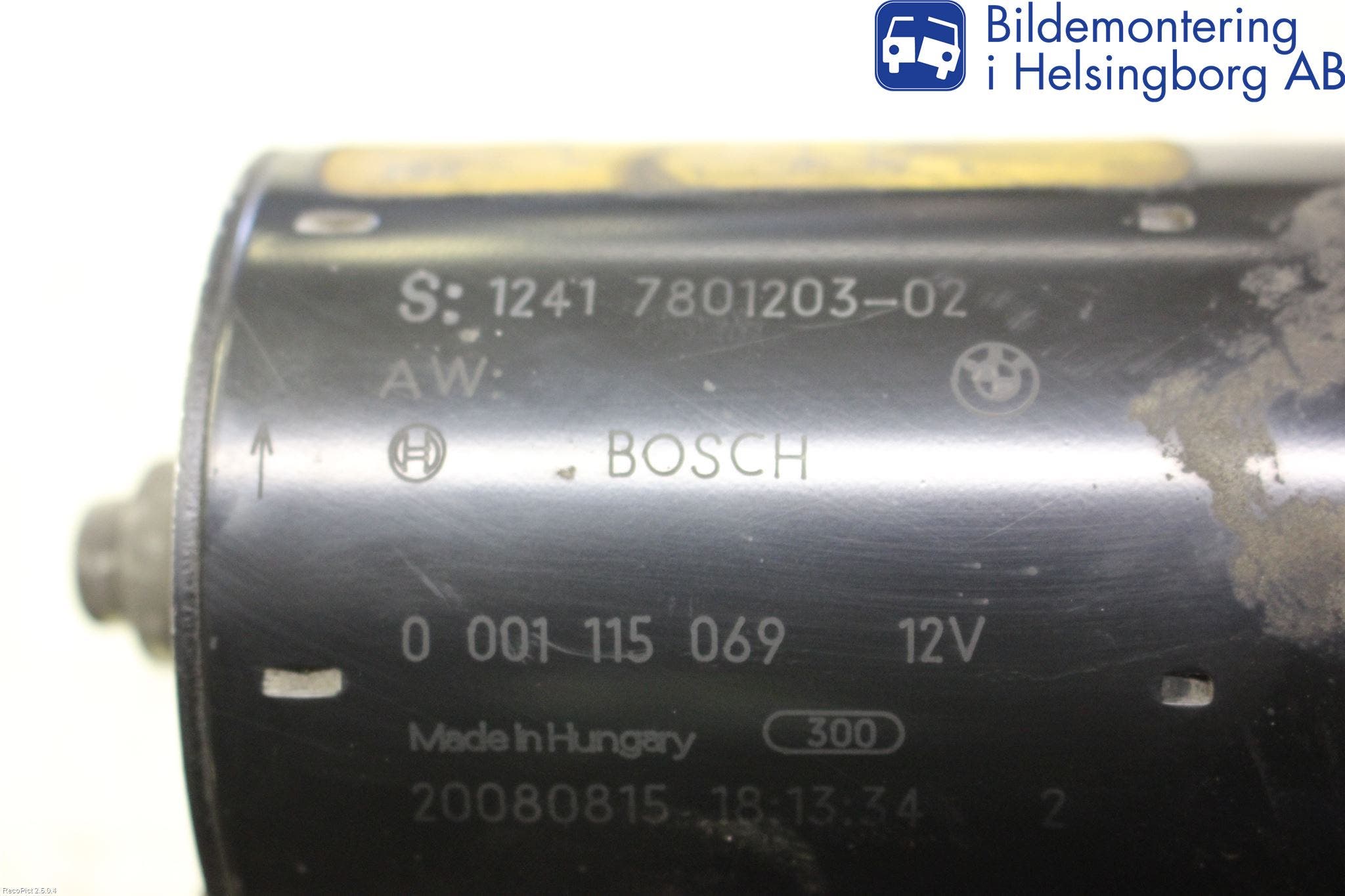 BMW 3 E90/91 SED/TOU 05-12 Startmotor Diesel