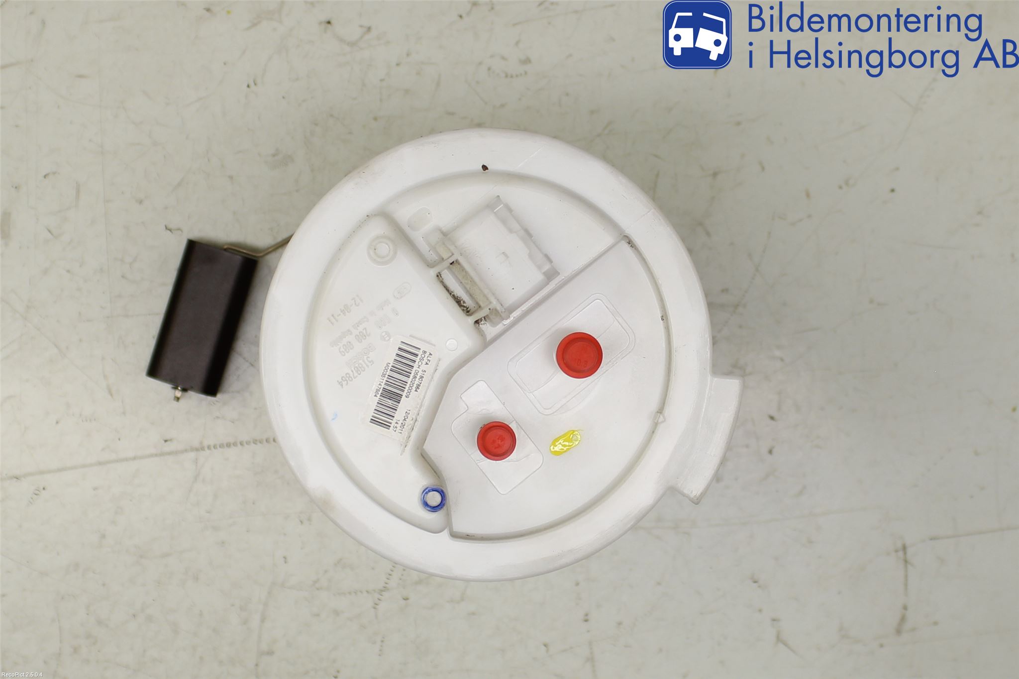 Alfa GIULIETTA Bränslepump El