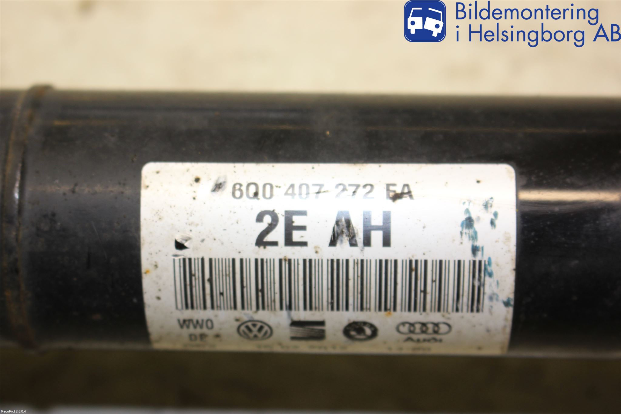 Skoda FABIA 07-14 Drivaxel Fram Höger