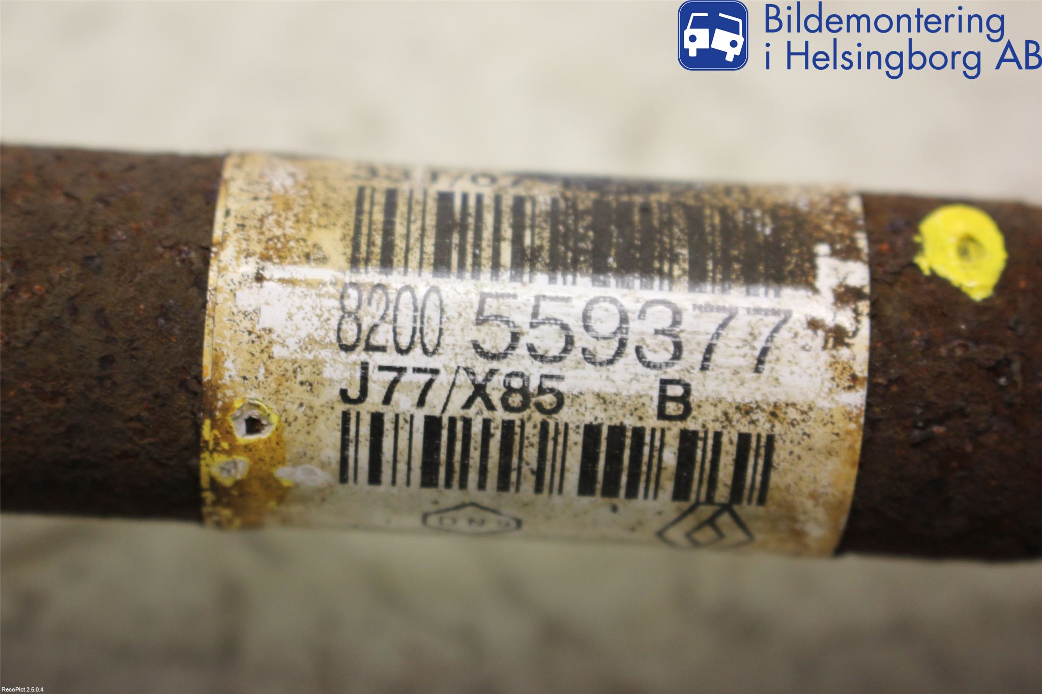 Renault CLIO III  06-09 Drivaxel Fram Vänster