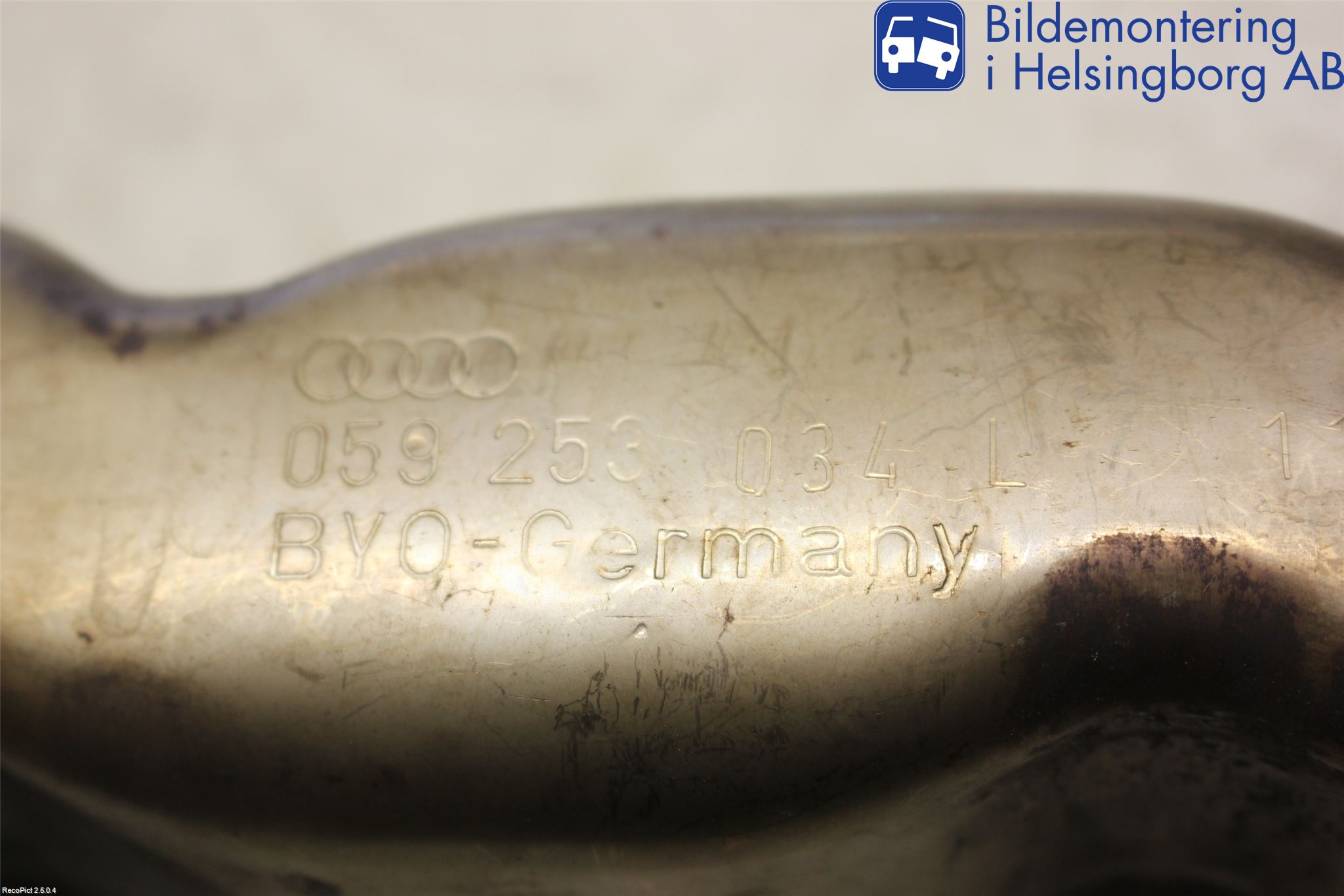 Audi Q7/SQ7 Grenrör Avgas