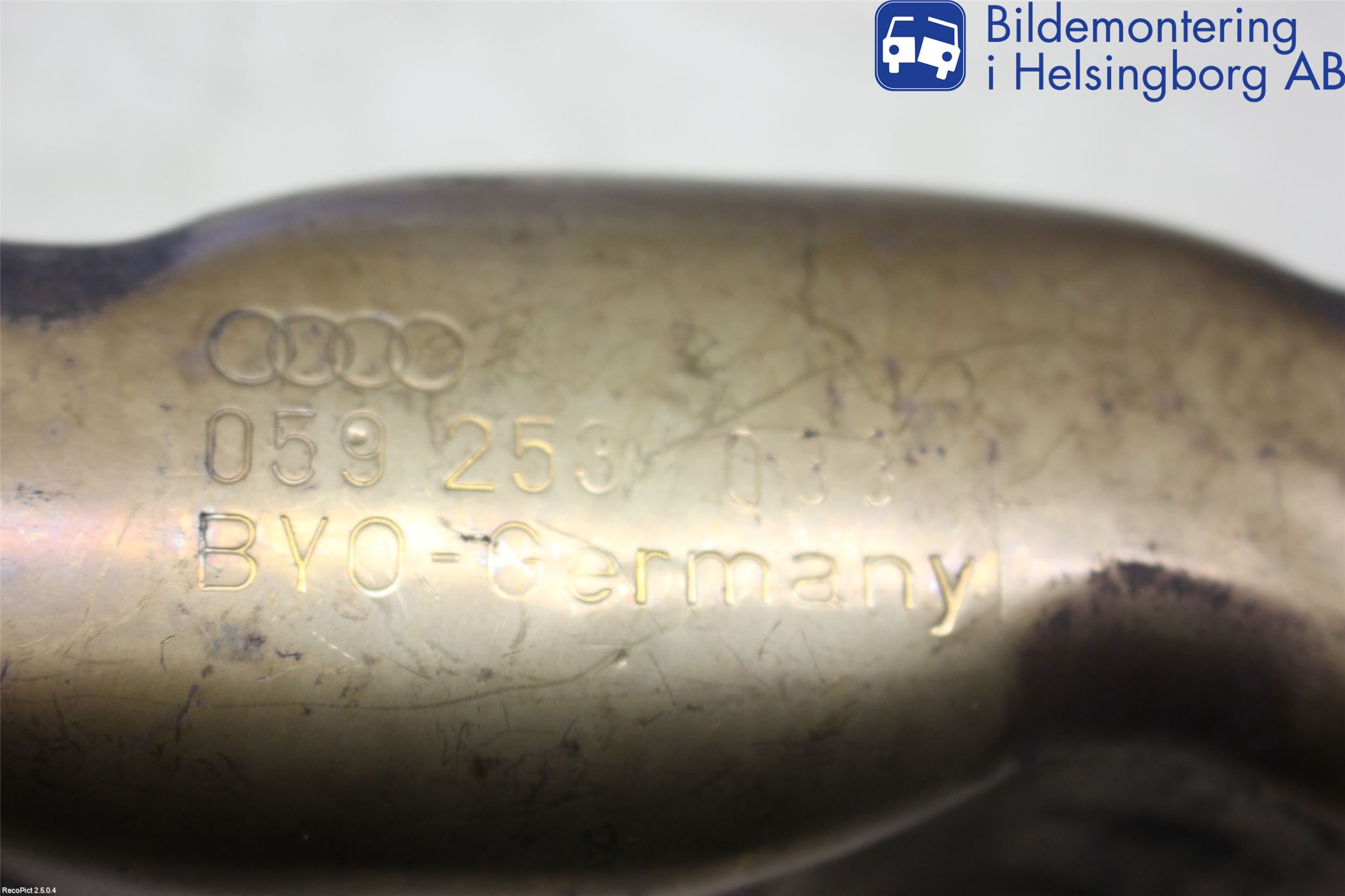 Audi Q7/SQ7 Grenrör Avgas