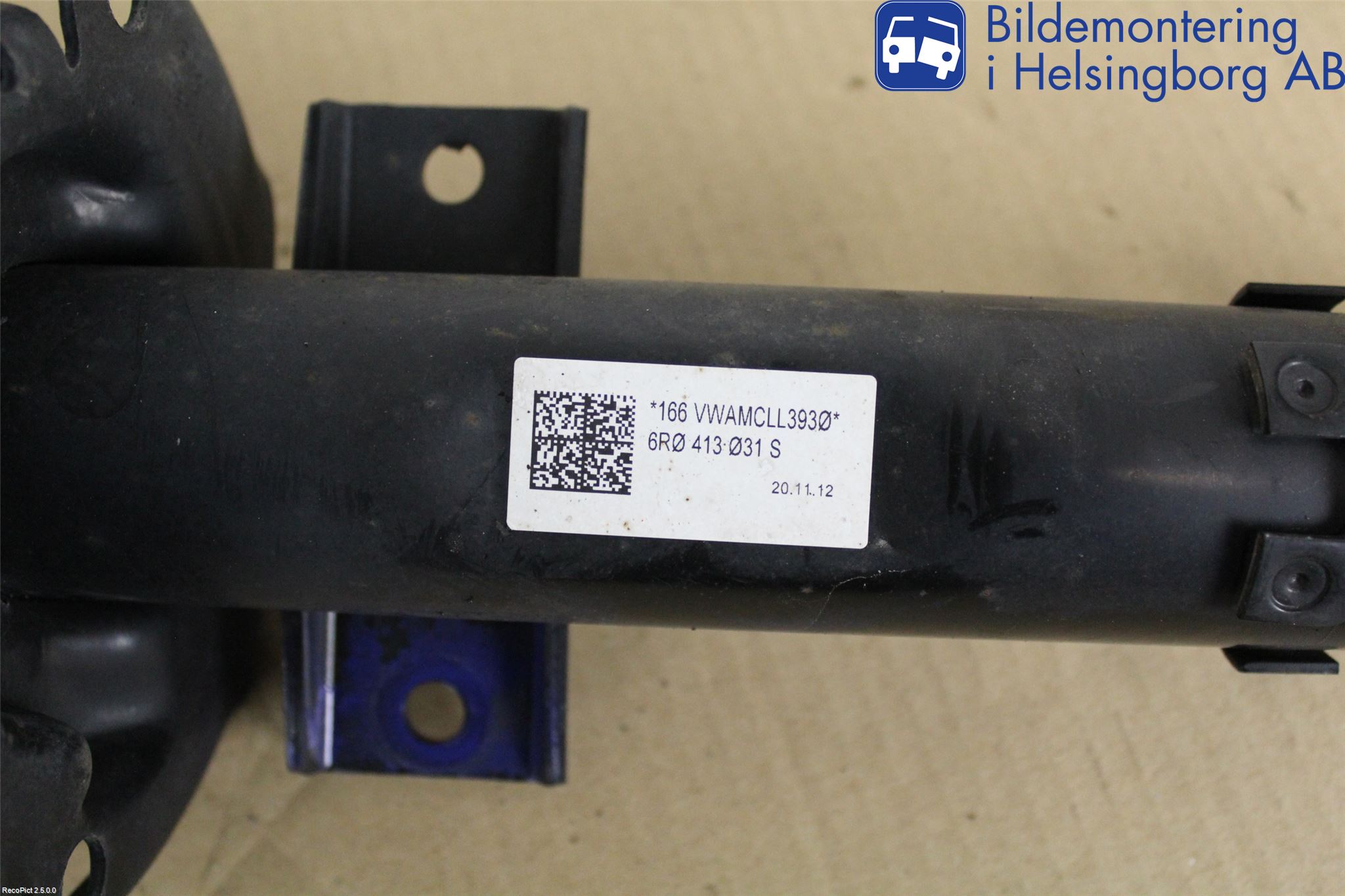 Audi A1/S1 11-18 Fjäderben Fram Vänster