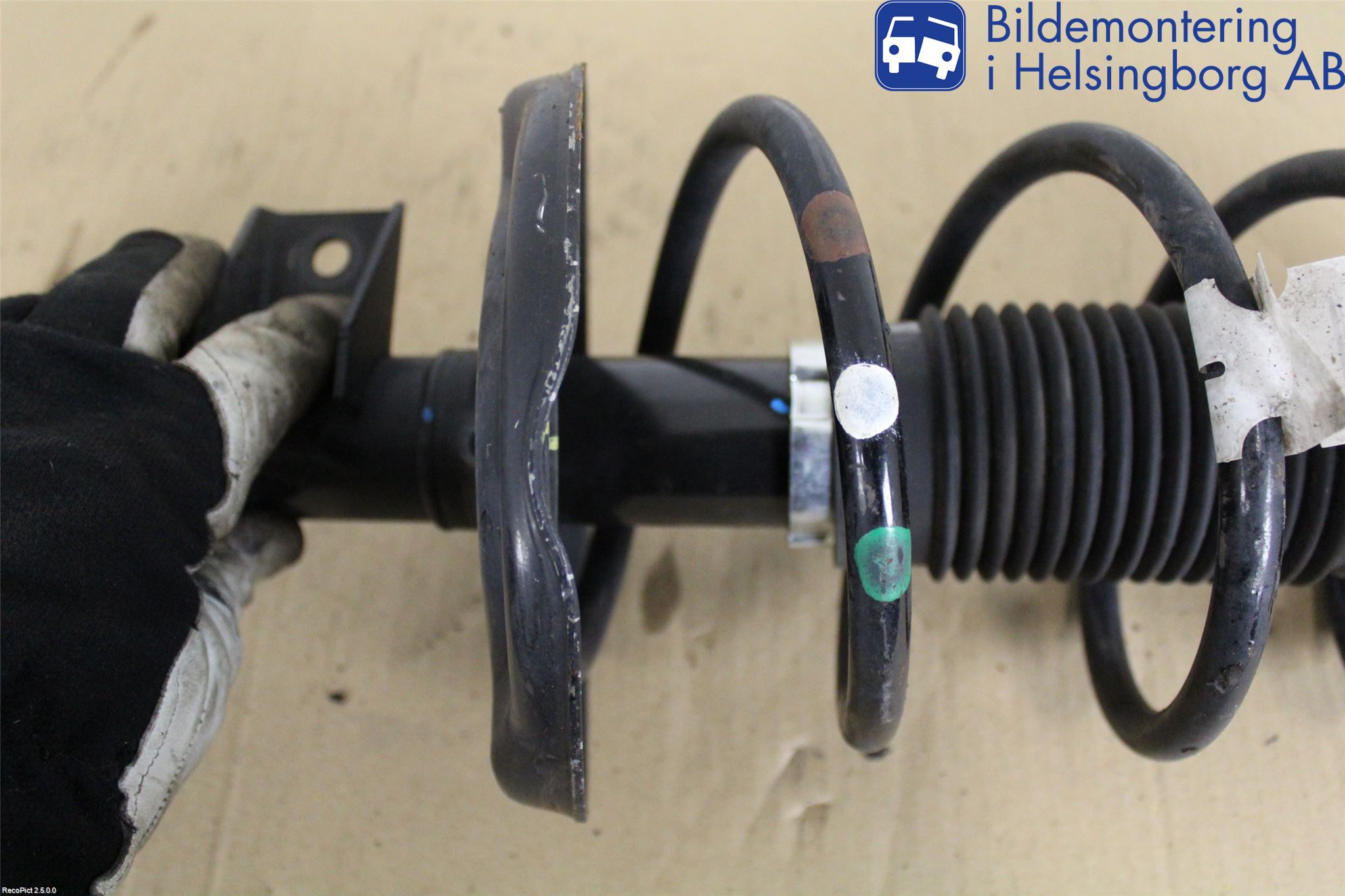 Fiat 500 07- Fjäderben Fram Höger