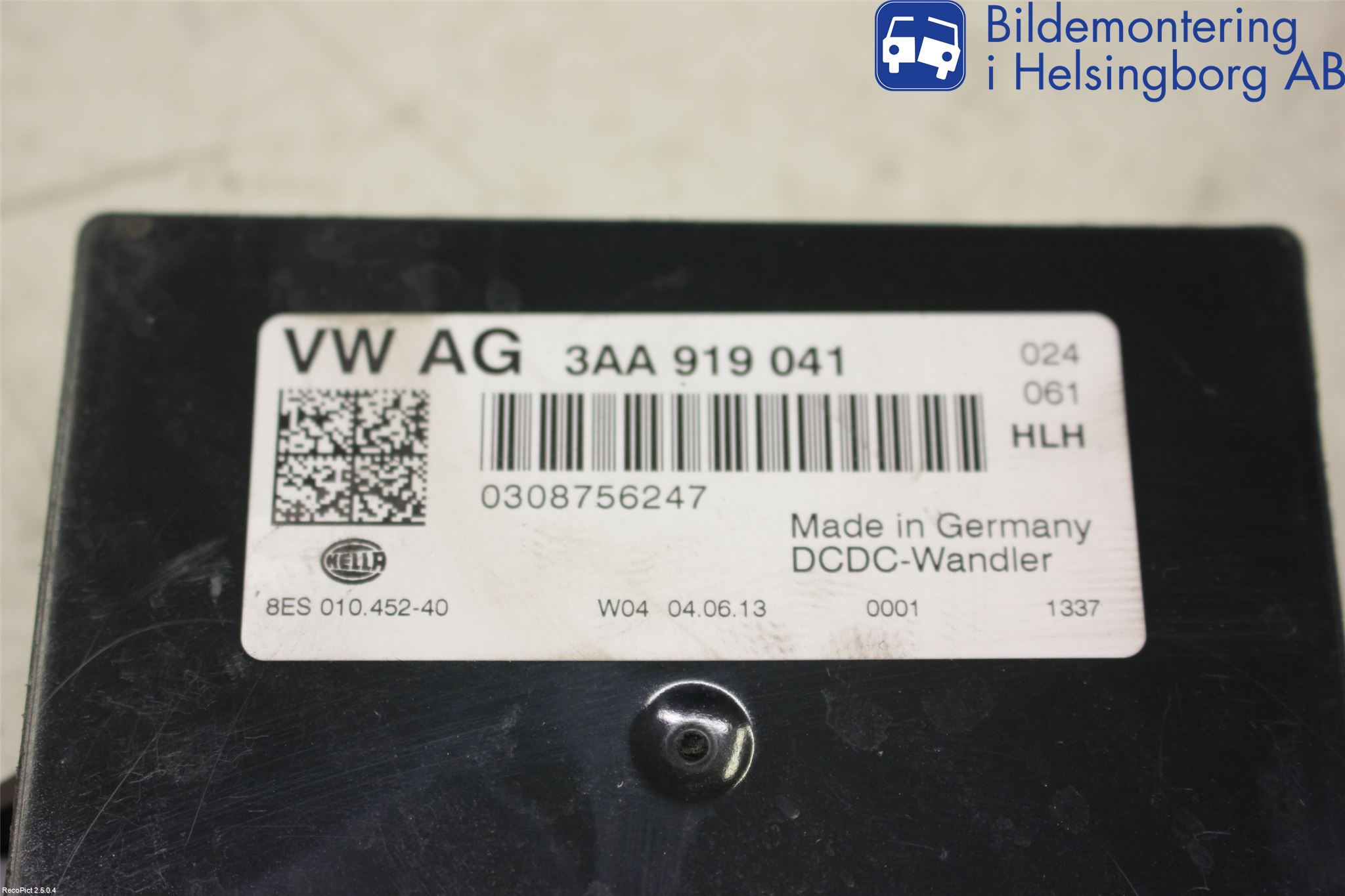 Volkswagen VW PASSAT 11-14 Styrenhet Övrigt