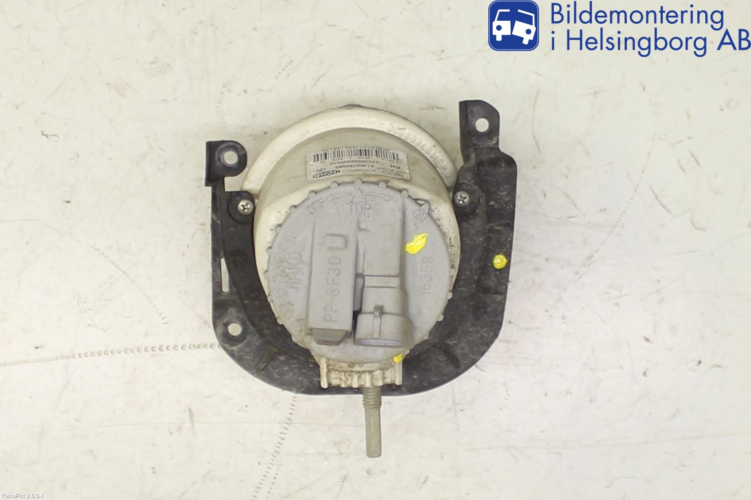 Fiat QUBO Dimljus-Varselljus Fram