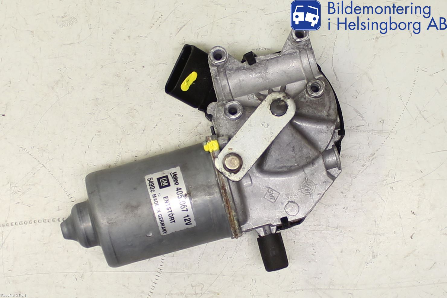 Opel CORSA D 07-14 Torkarmotor Vindruta