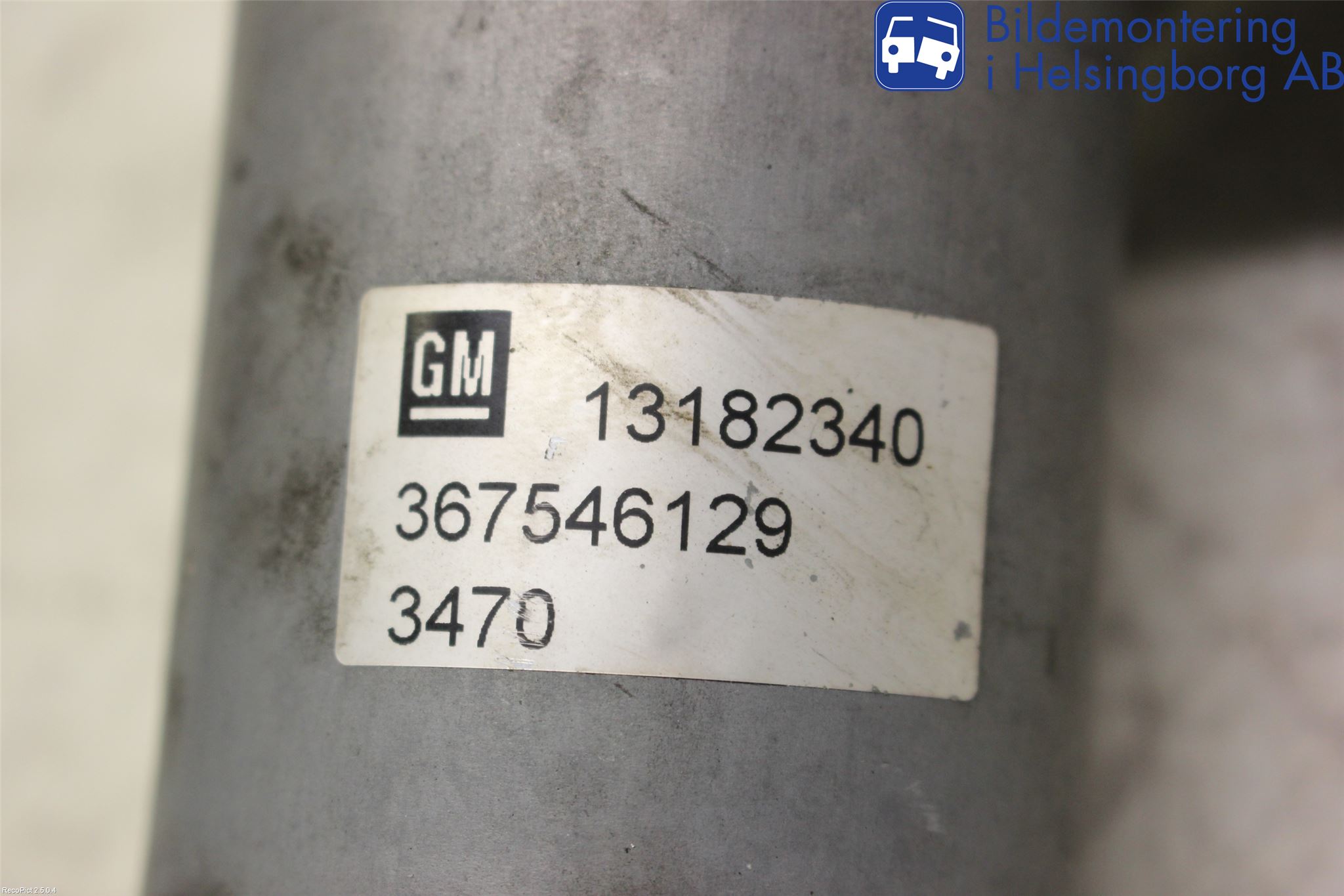 Opel CORSA D 07-14 Torkarmotor Vindruta