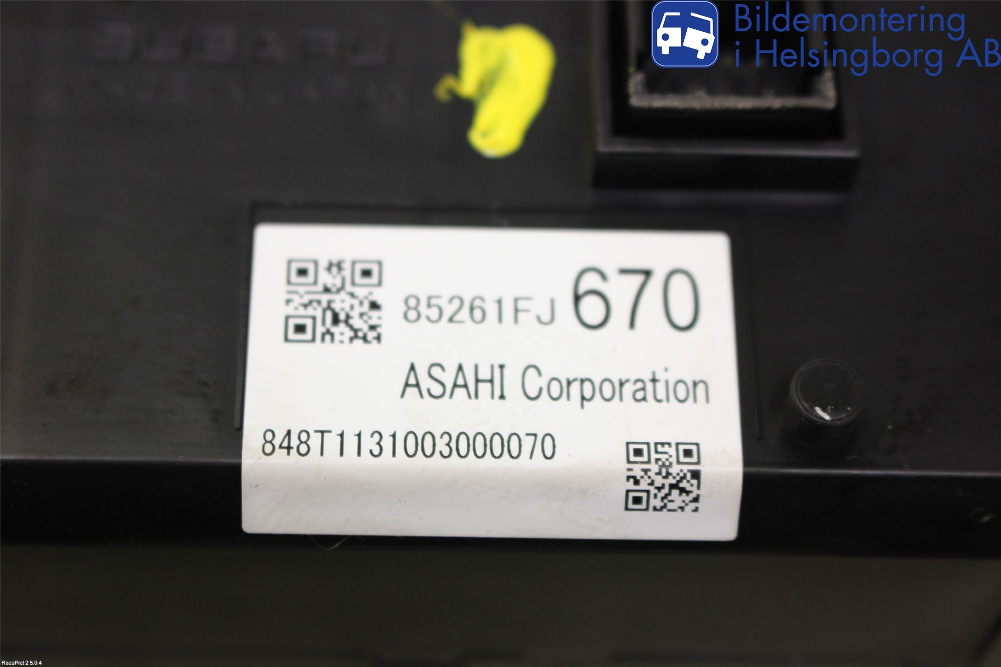 Subaru IMPREZA IV 13-17 Färddator