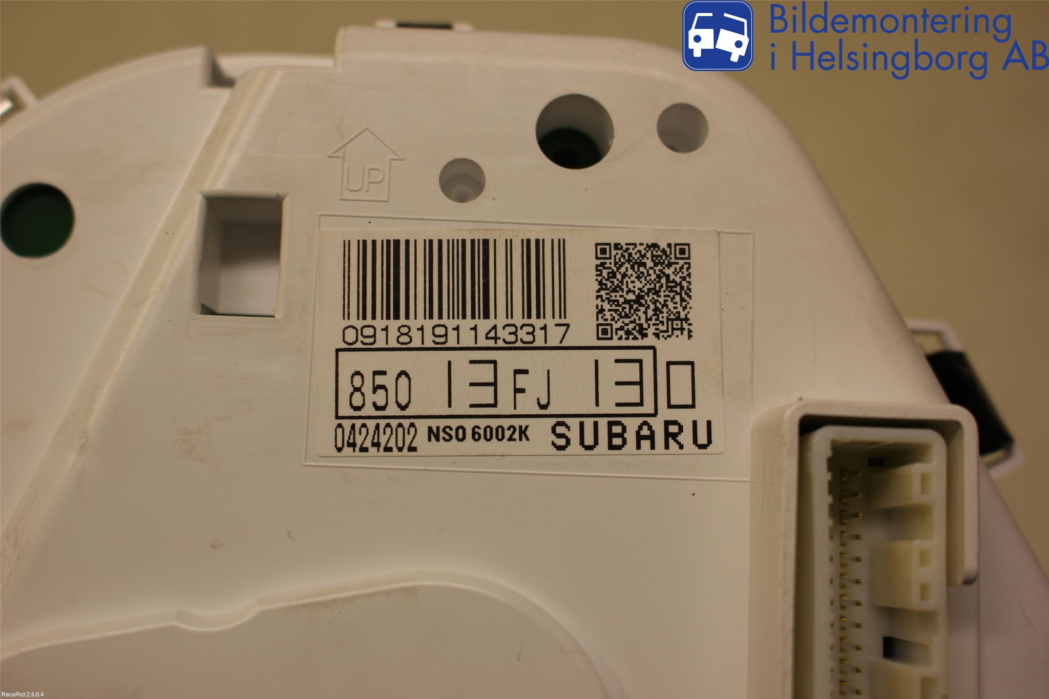 Subaru IMPREZA IV 13-17 Instrument Komb