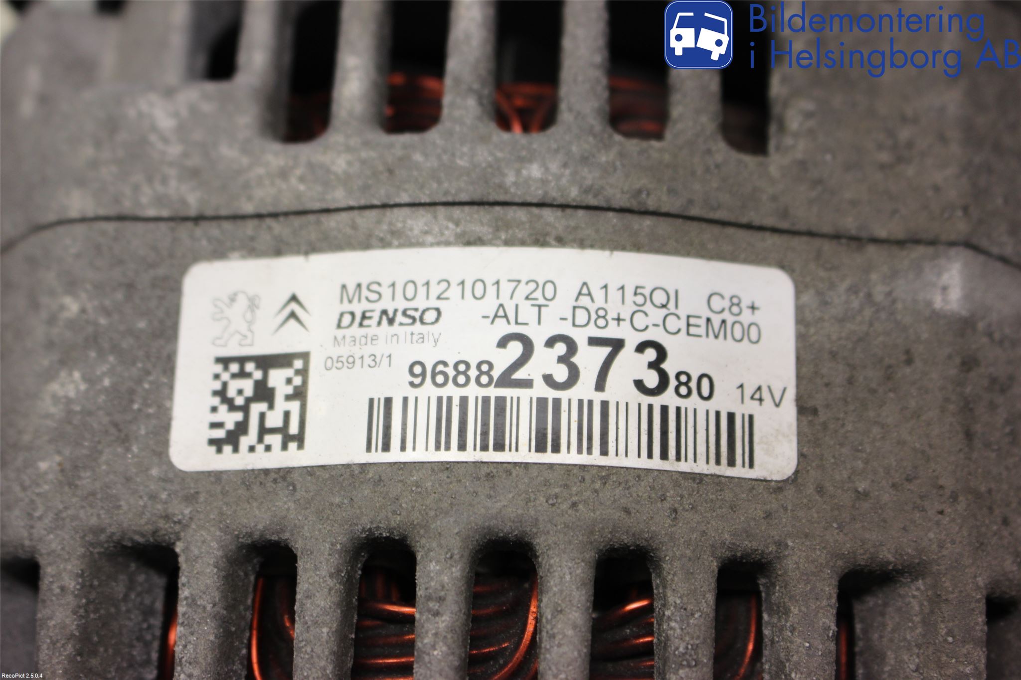 Peugeot 208 12-15 Generator