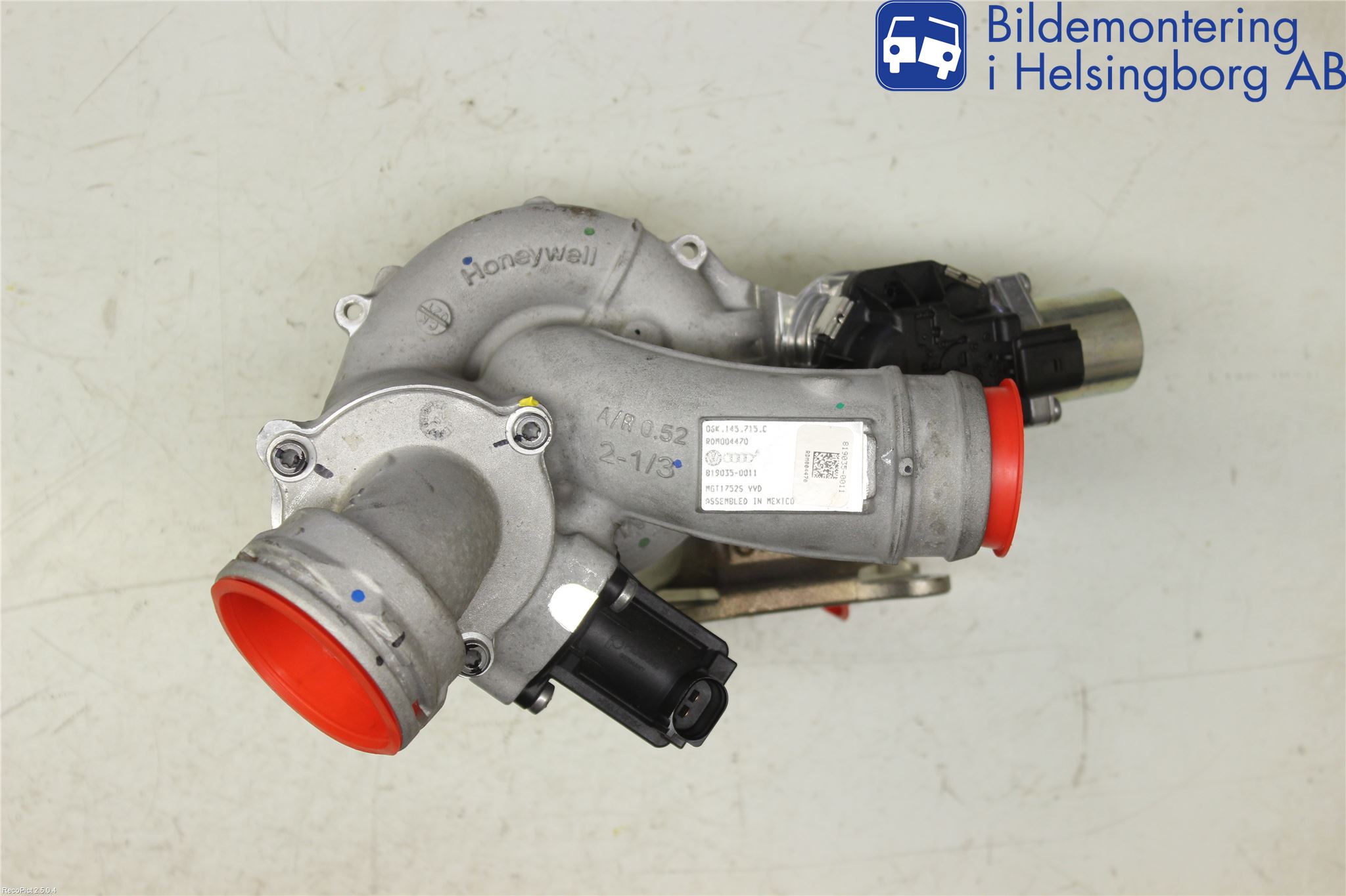 Volkswagen VW SCIROCCO 09-17 Turboaggregat