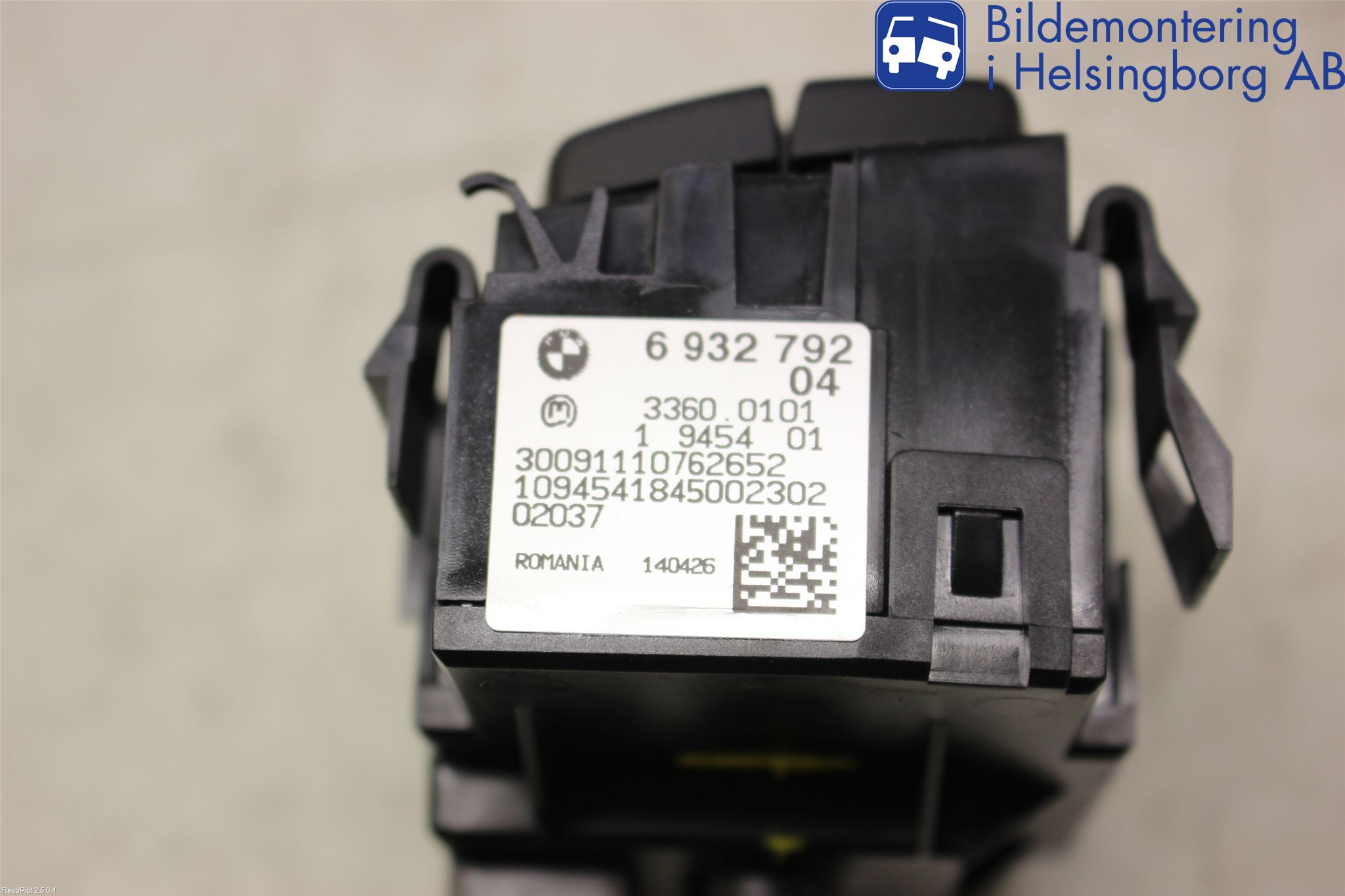 BMW 1 E87/81 5D/3D 03-11 Strömställare Ljus