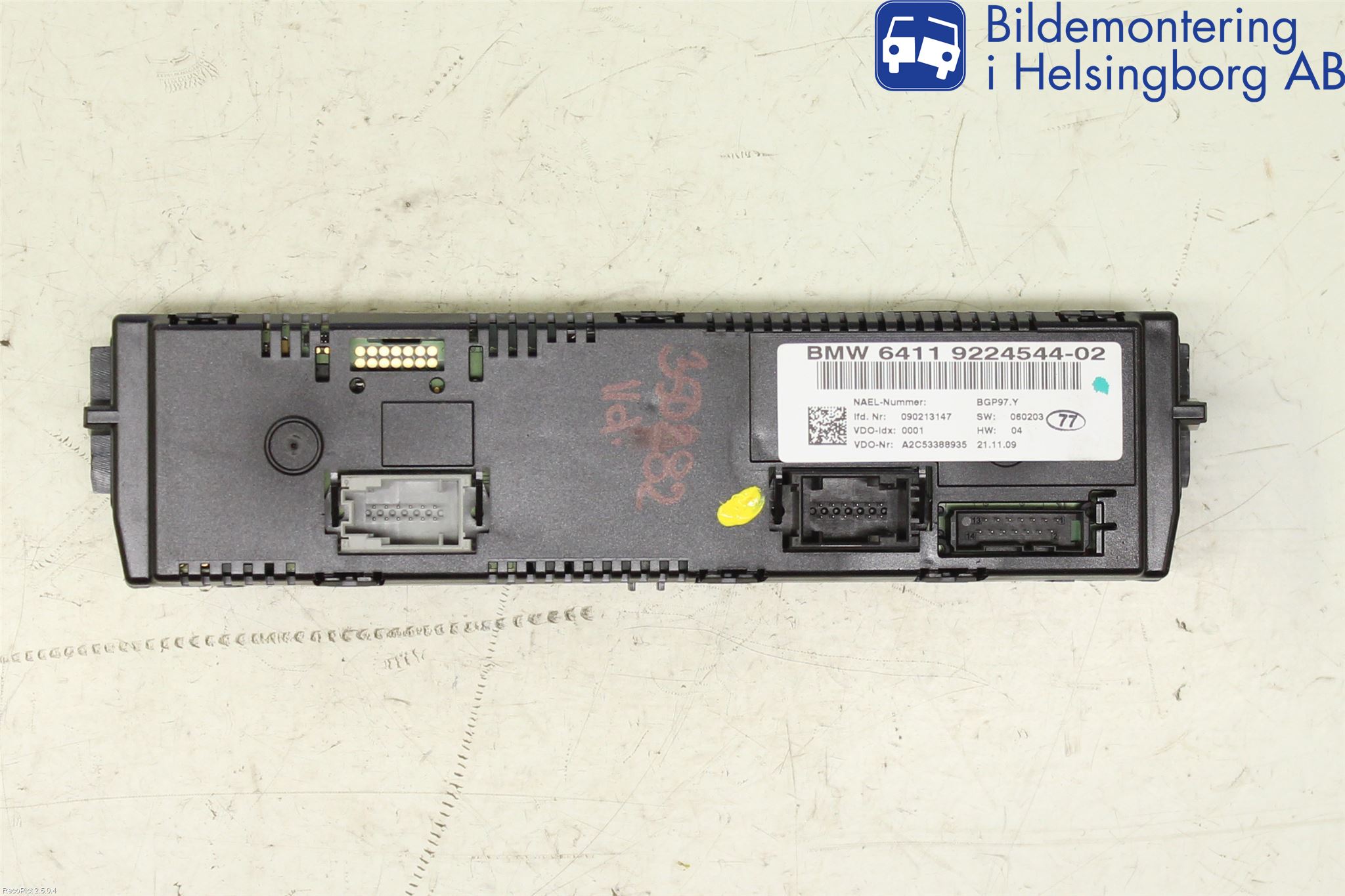 BMW 1 E87/81 5D/3D 03-11 Ac Styrenhet Ac Manöveren