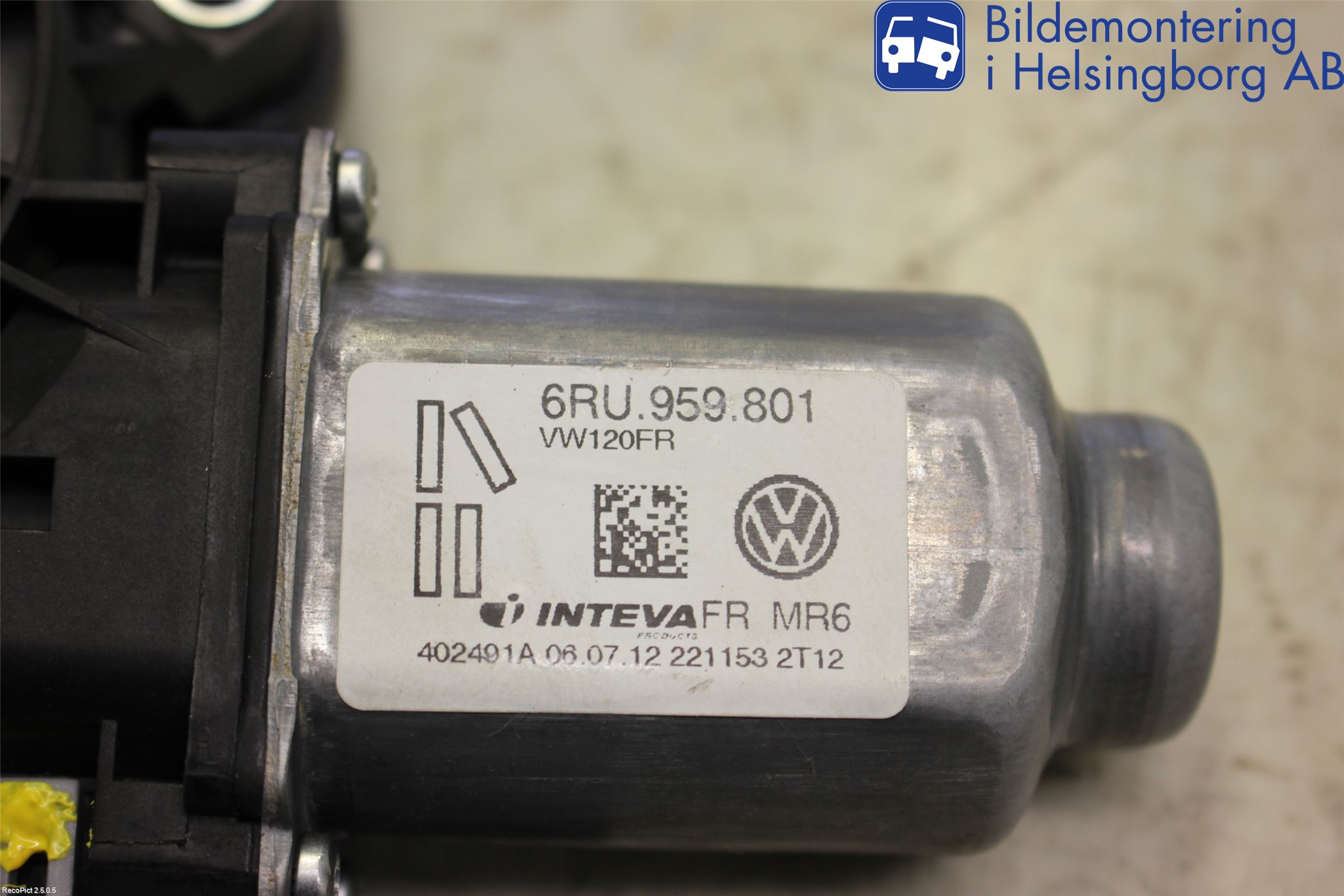 Skoda CITIGO / CITIGO E IV Fönsterhiss El Kompl