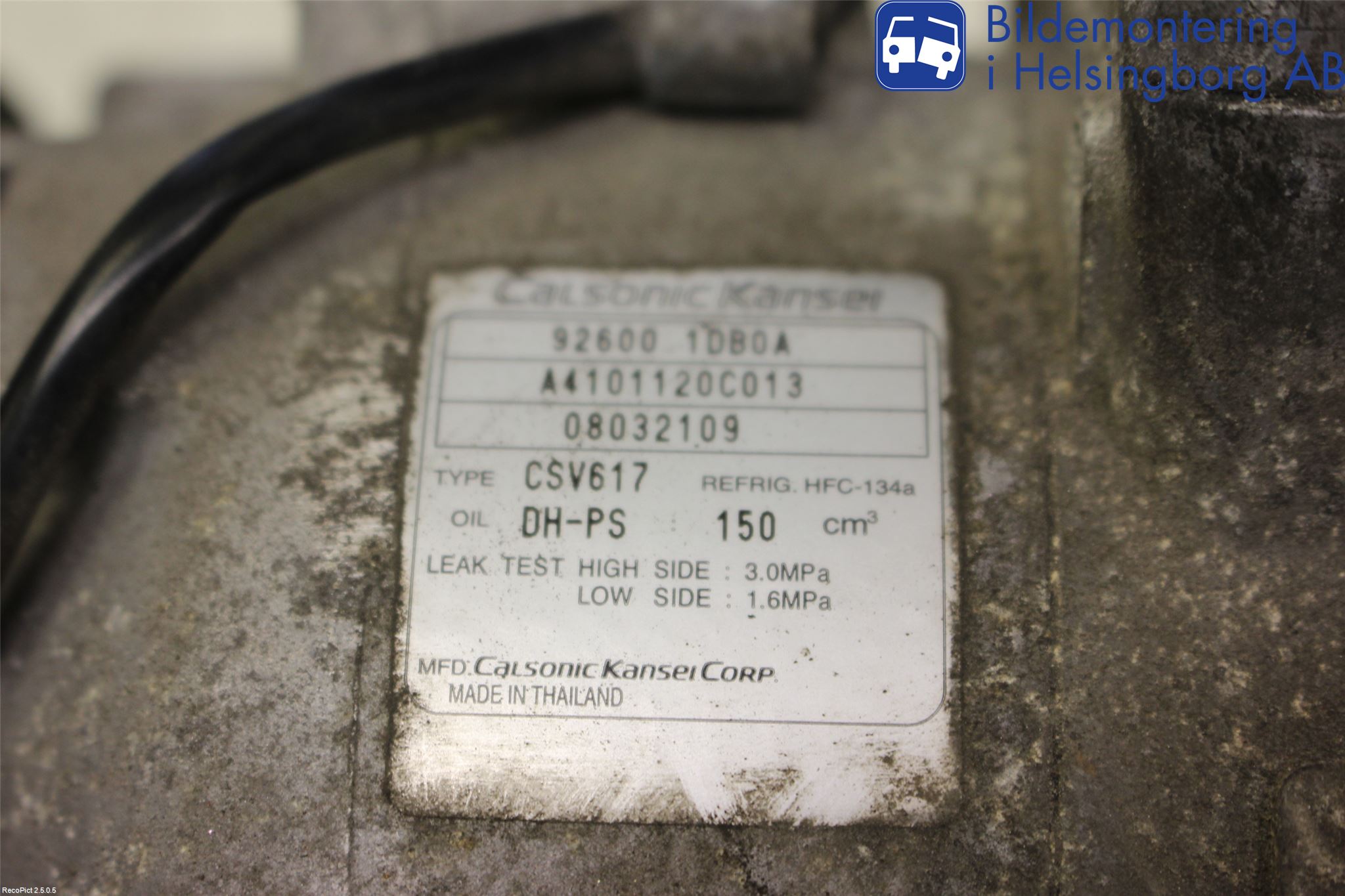 Nissan QASHQAI+2  08-10 Ac Kompressor