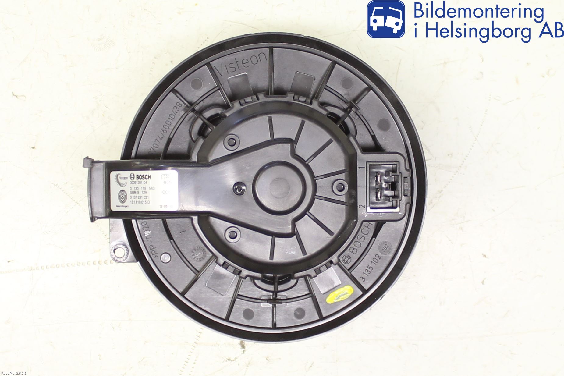 Skoda CITIGO / CITIGO E IV Värmefläkt