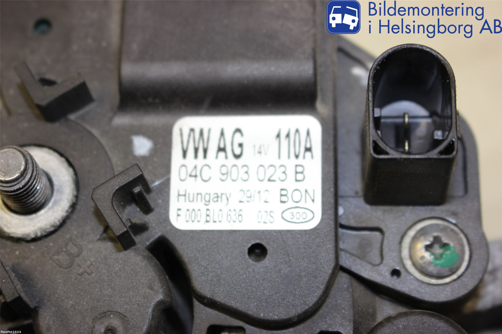 Skoda CITIGO / CITIGO E IV Generator