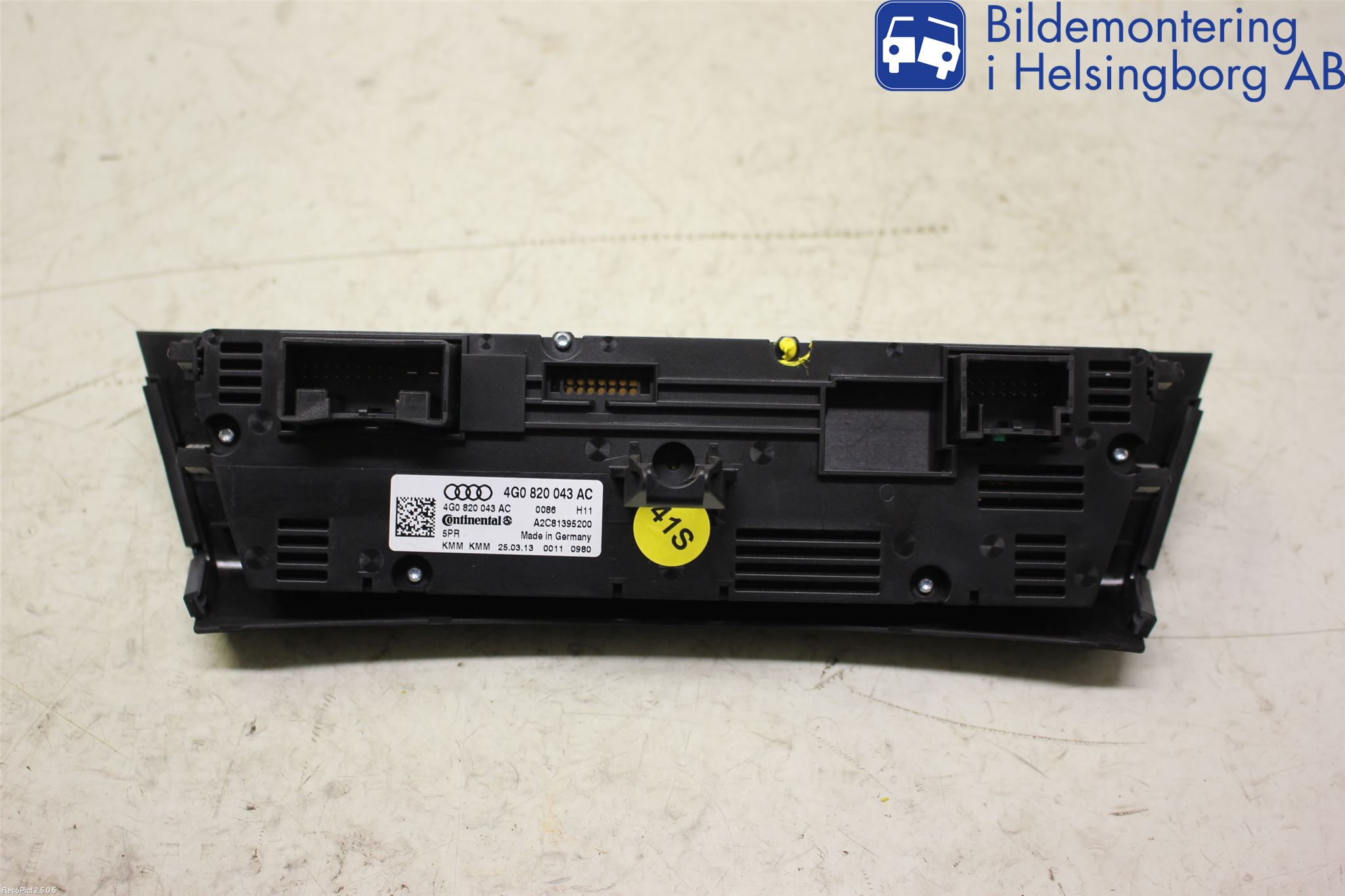 Audi A6/S6 4G 11-18 Ac Styrenhet Ac Manöveren