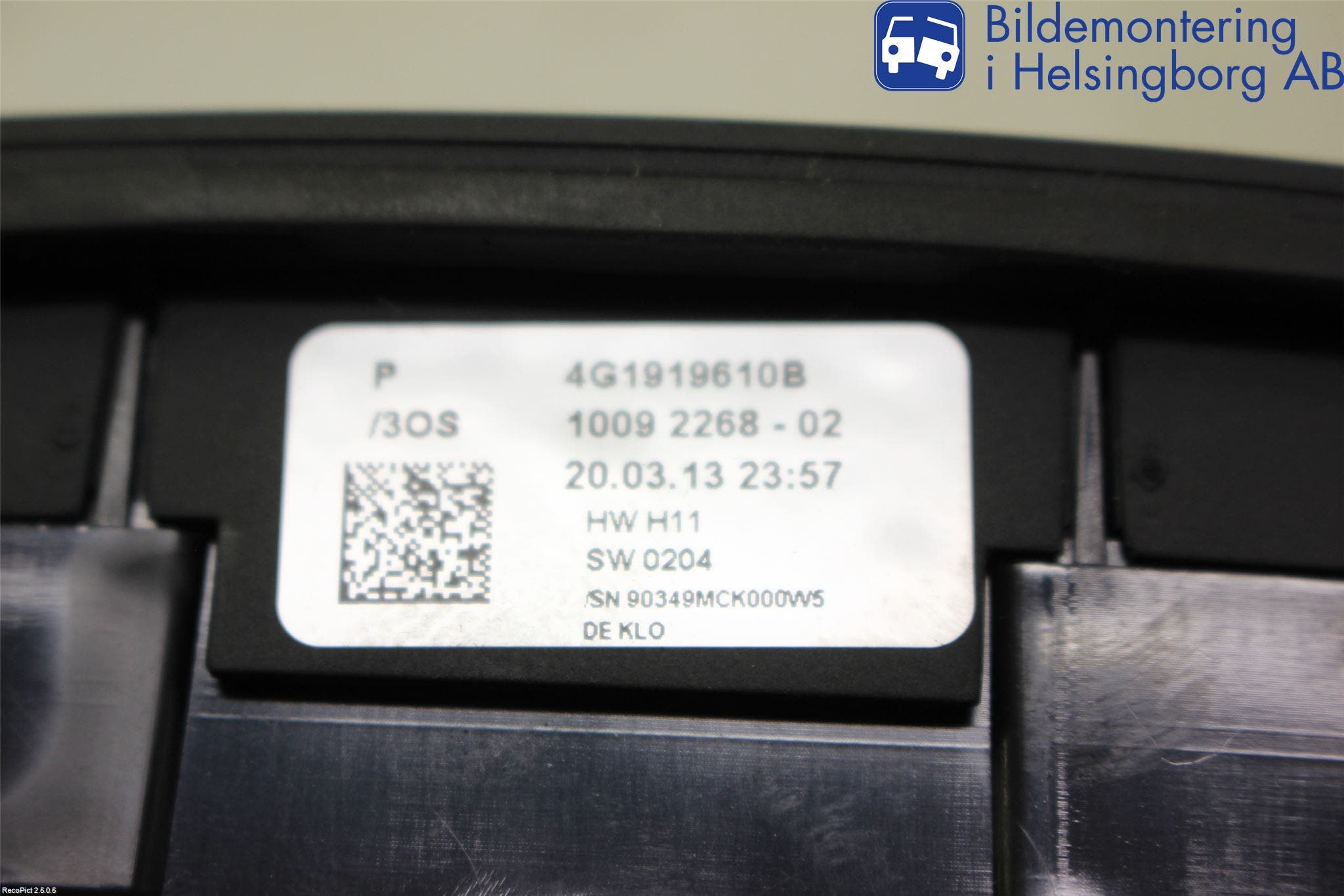 Audi A6/S6 4G 11-18 Radio Övrigt