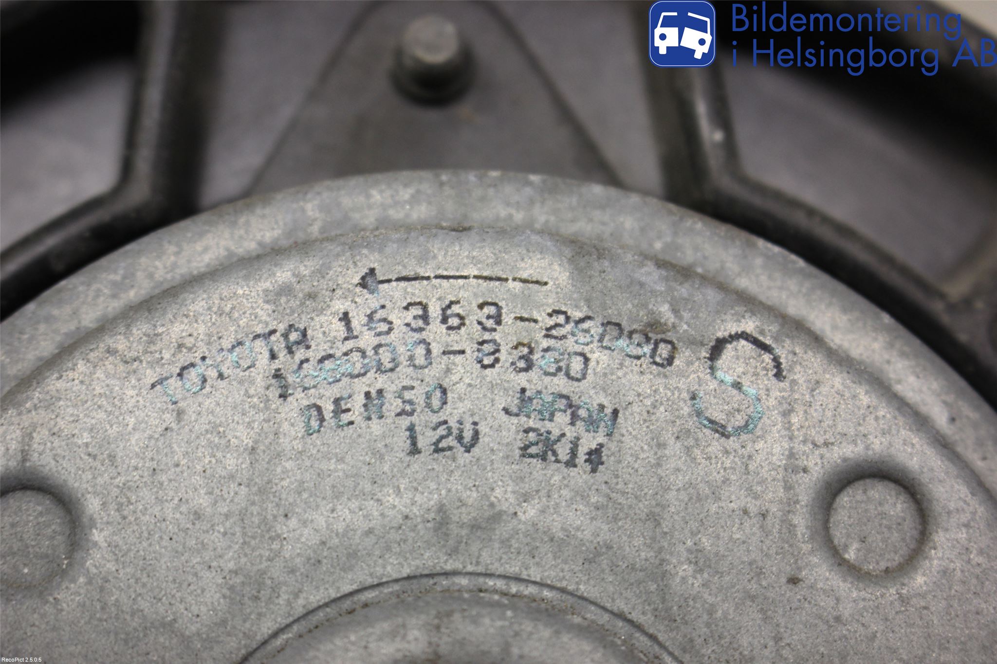 Toyota RAV 4 06-12 Kylfläkt El