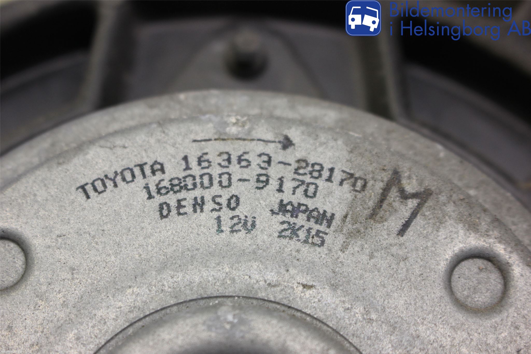 Toyota RAV 4 06-12 Kylfläkt El