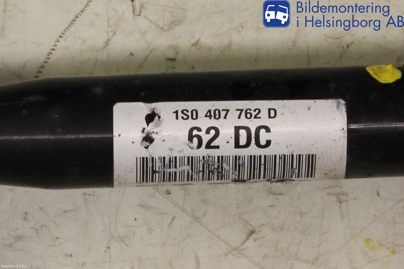 Skoda CITIGO / CITIGO E IV Drivaxel Fram Höger