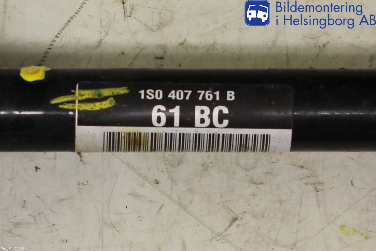 Skoda CITIGO / CITIGO E IV Drivaxel Fram Vänster