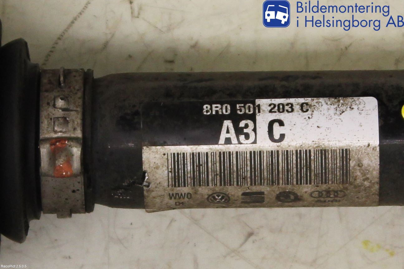 Audi A6/S6 4G 11-18 Drivaxel Bak Höger