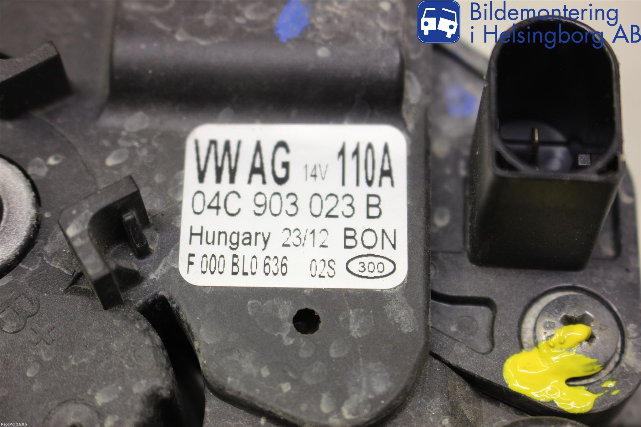 Skoda CITIGO / CITIGO E IV Generator