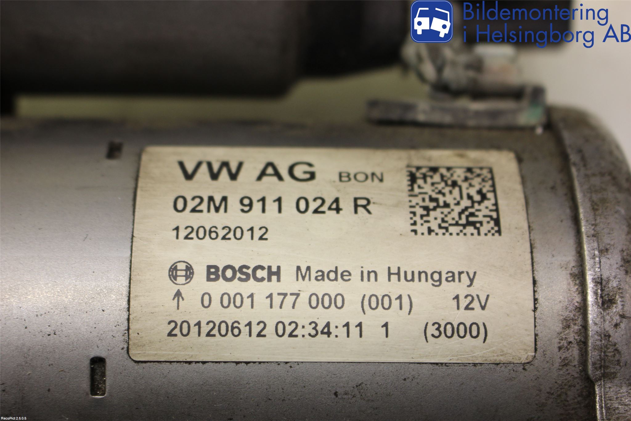 Skoda CITIGO / CITIGO E IV Startmotor