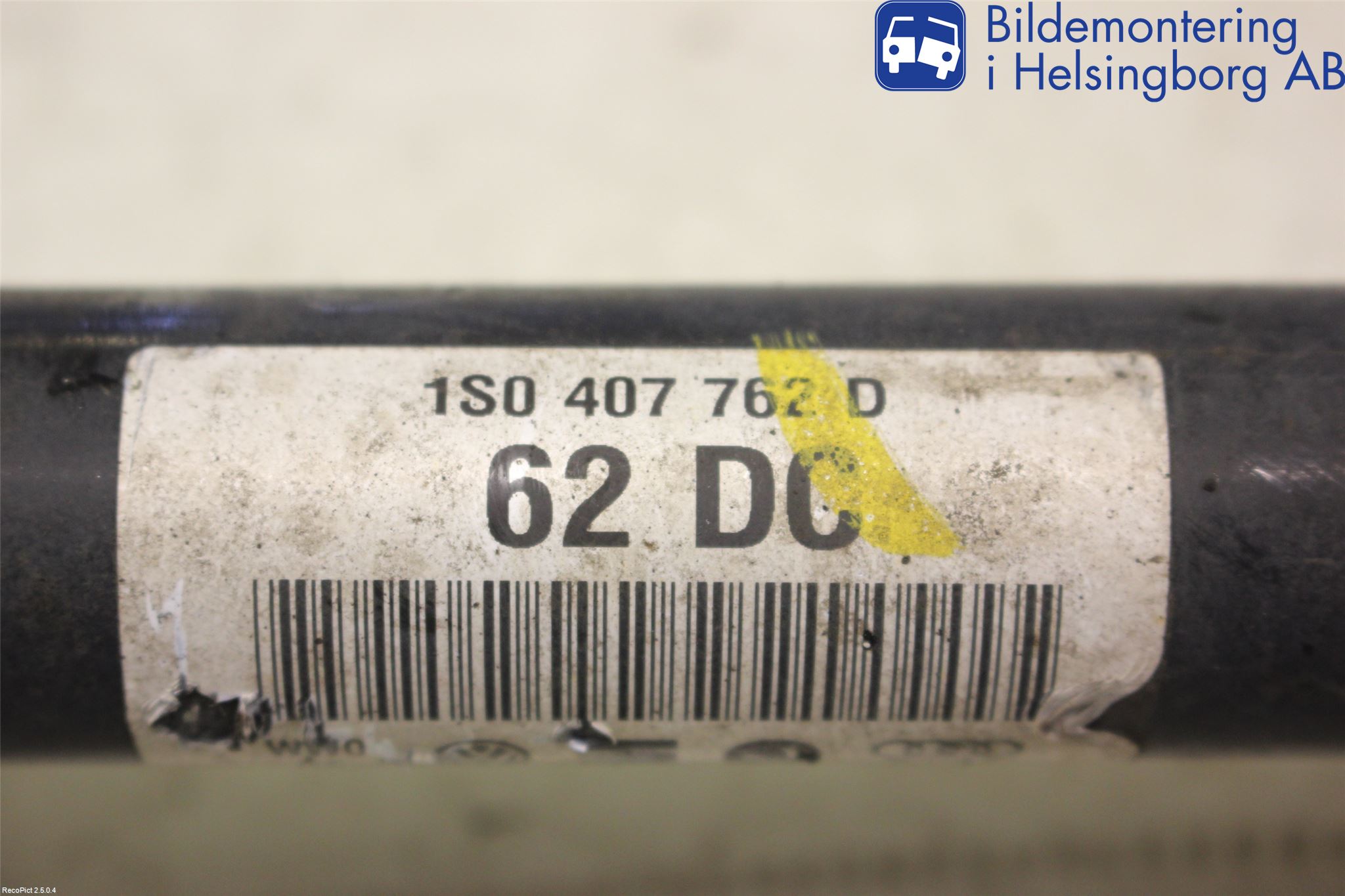 Skoda CITIGO / CITIGO E IV Drivaxel Fram Höger