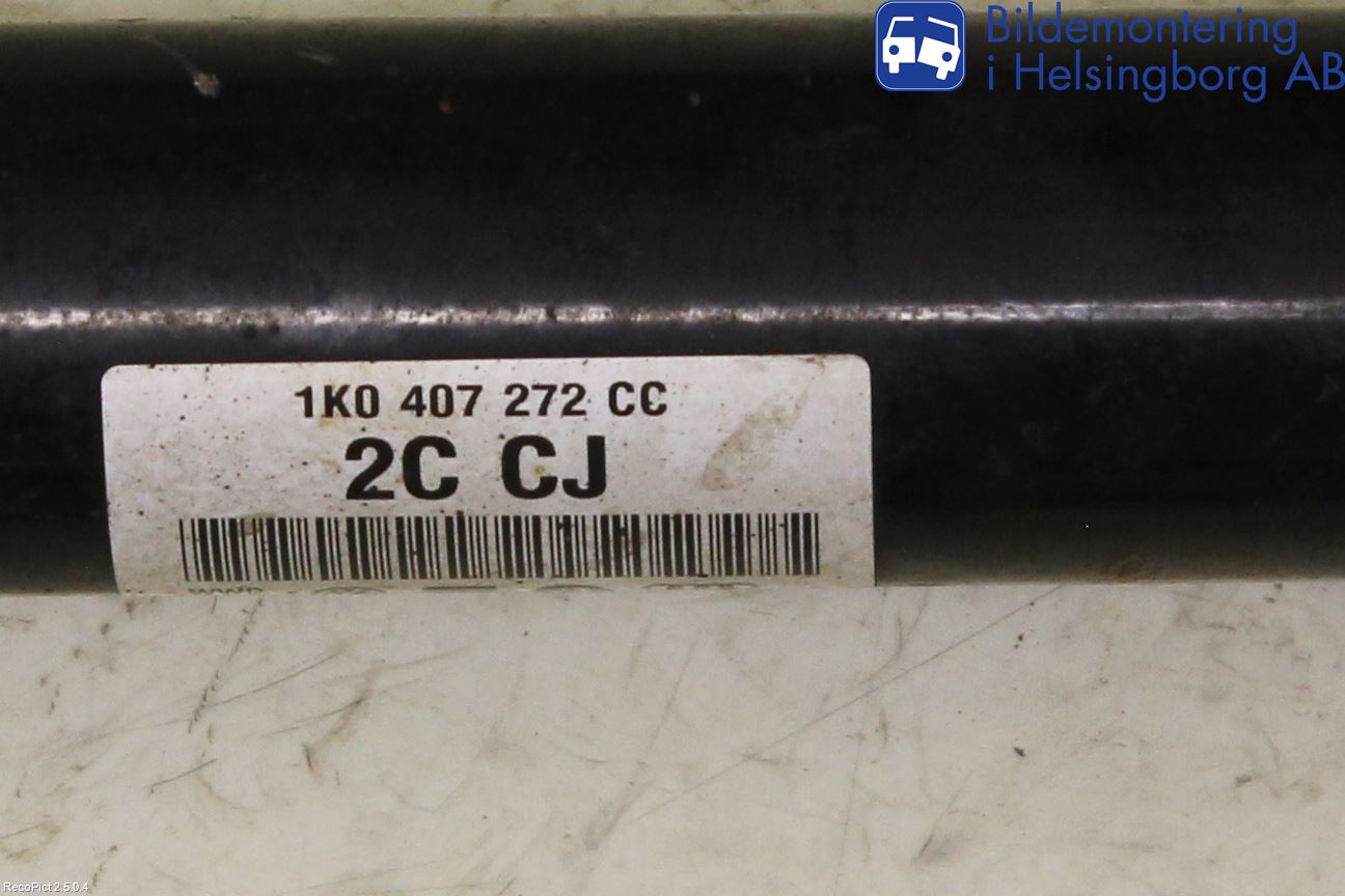 Volkswagen VW GOLF VI 09-13 Drivaxel Fram Höger