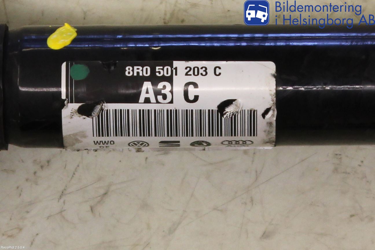 Audi Q5 09-16 Drivaxel Bak Höger