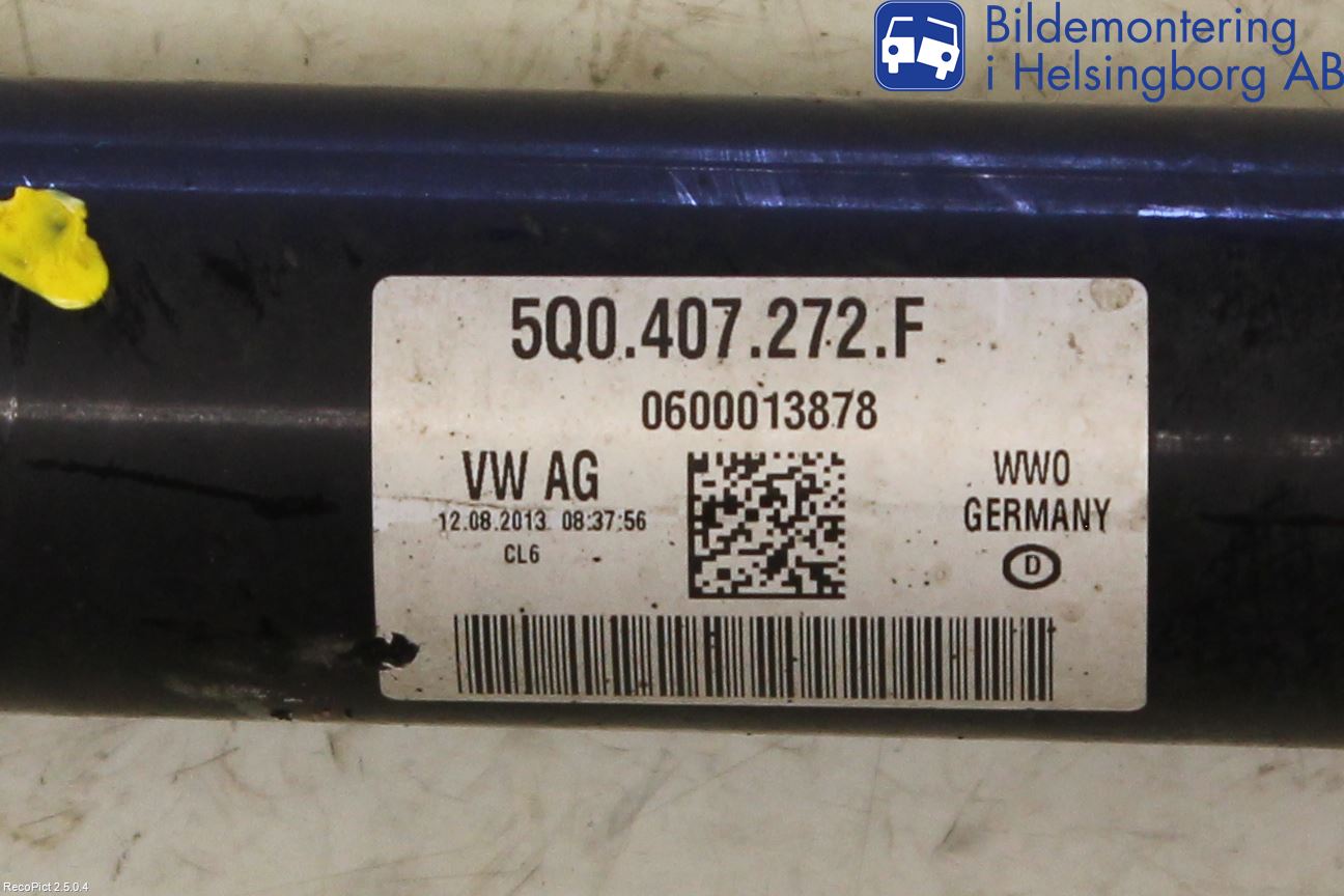 Skoda OCTAVIA (5E) 13-20 Drivaxel Fram Höger