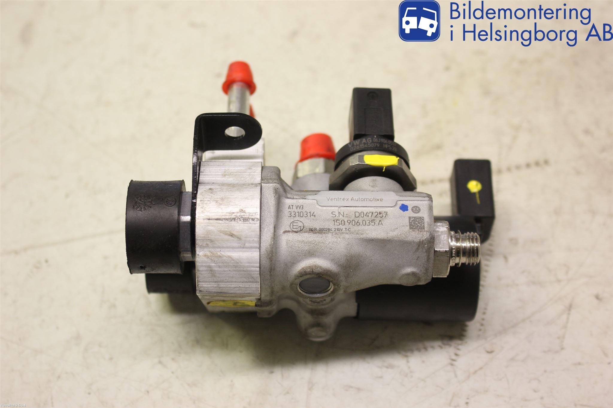 Volkswagen VW UP! / E-UP! Inj Bräntrycksregulator