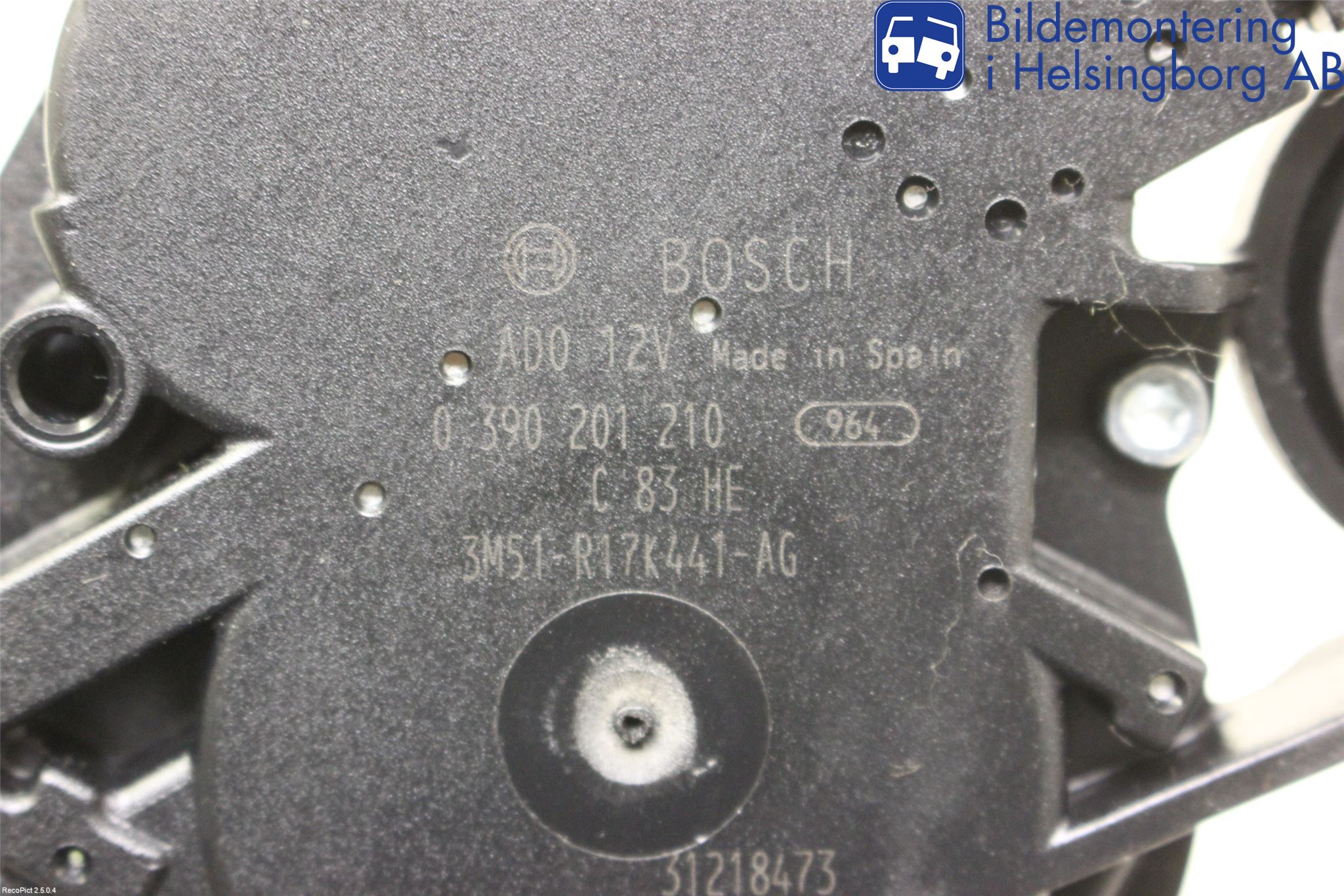 Ford FOCUS 08-11 Torkarmotor Baklucka