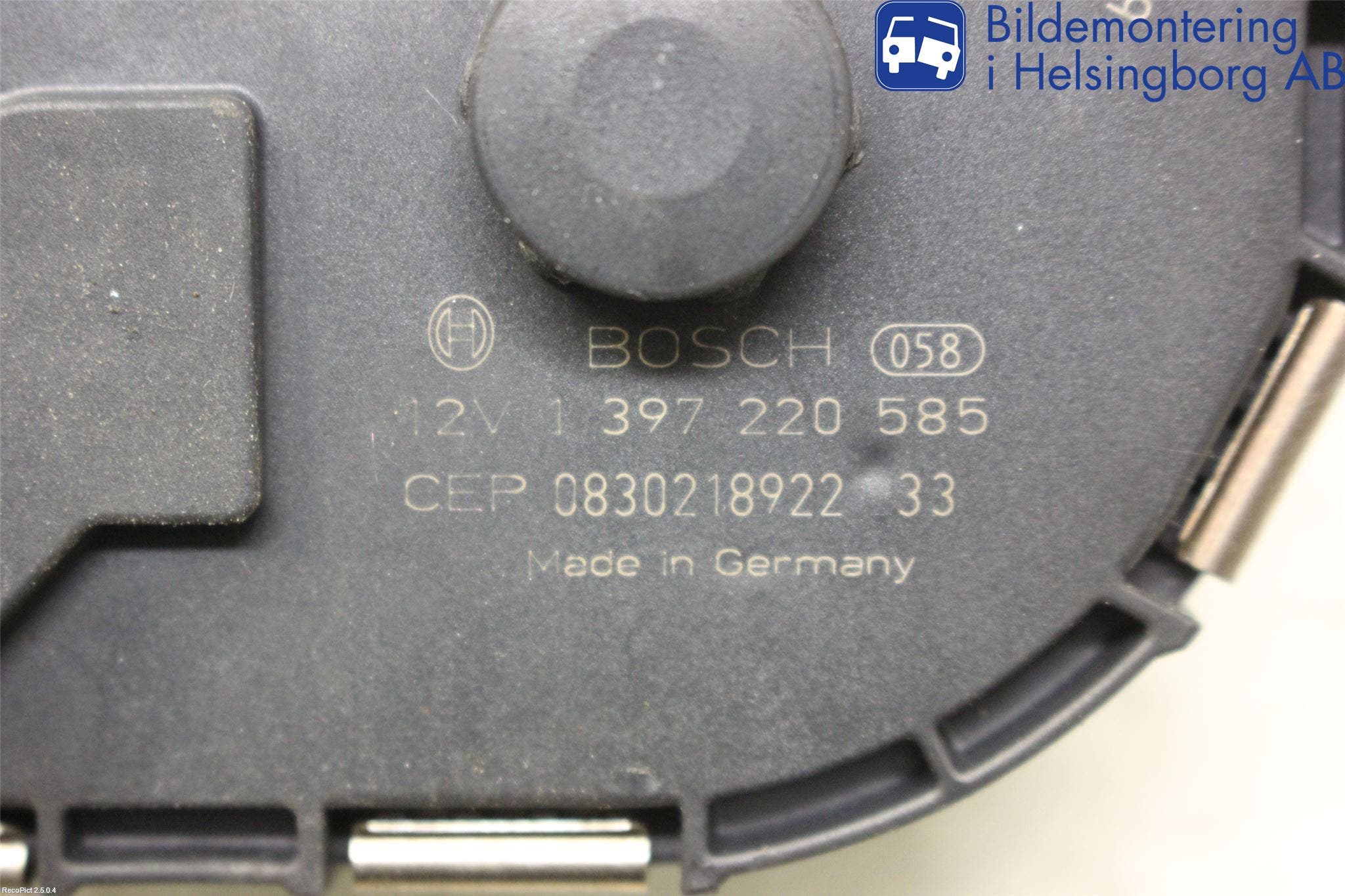 Mercedes-Benz MB GLK-KLASS (X204) 08-16 Torkarmotor Vindruta