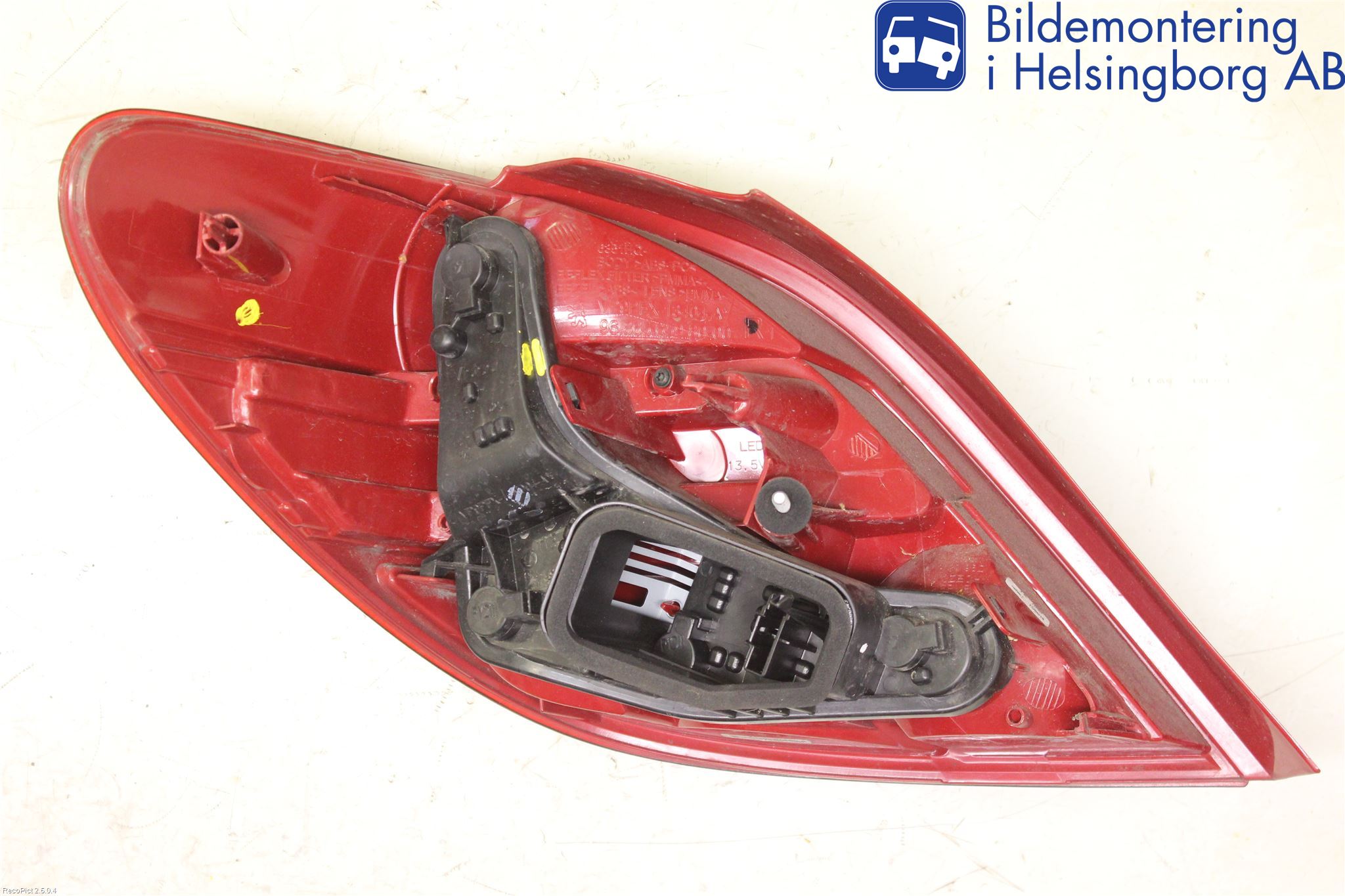 Peugeot 207 Bakljus Höger