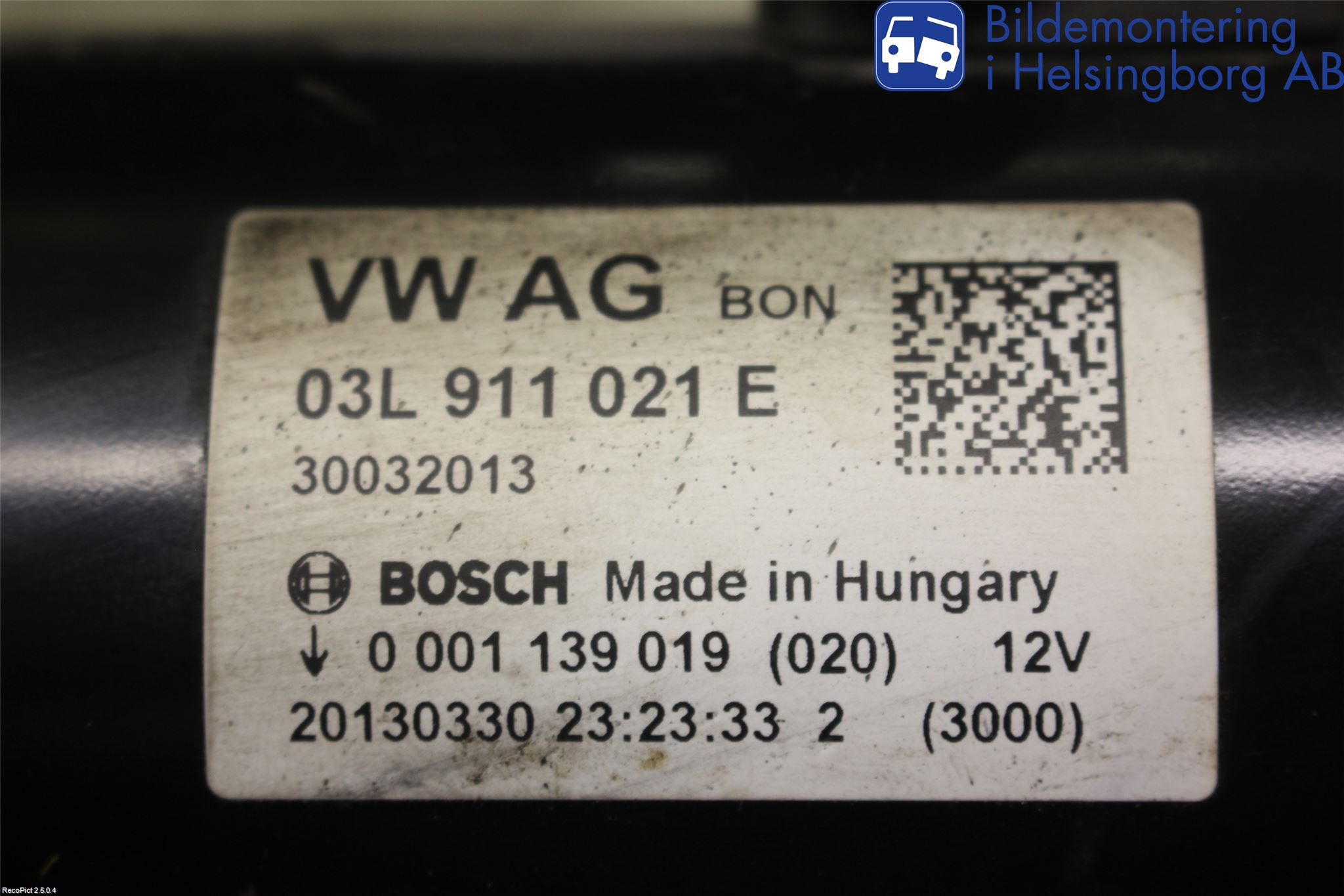 Audi Q5 09-16 Startmotor Diesel