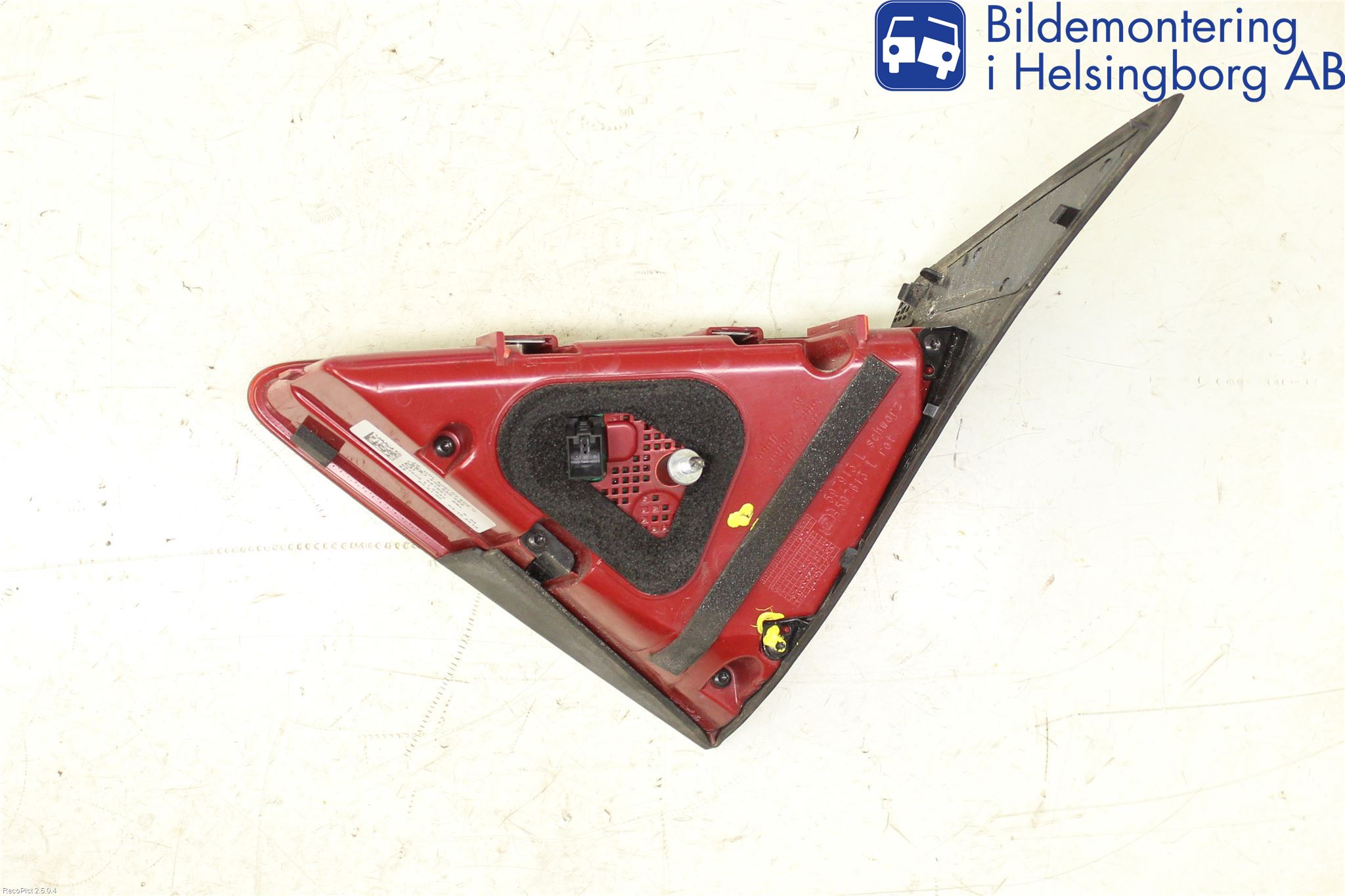 Audi A7/S7 4G 11-17 Bakljus Lucka Vä