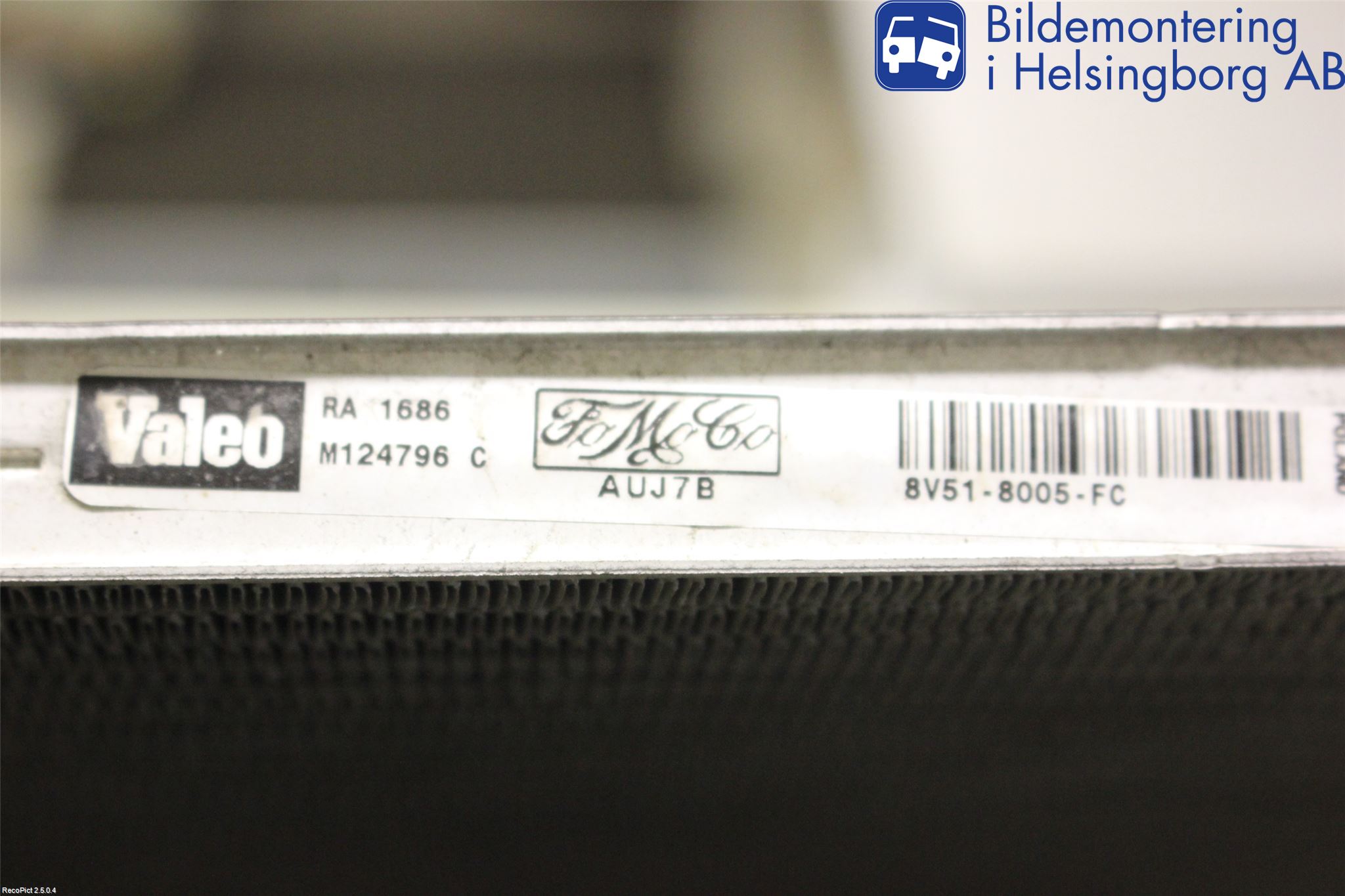 Ford FIESTA 09-12 Kylare Aut