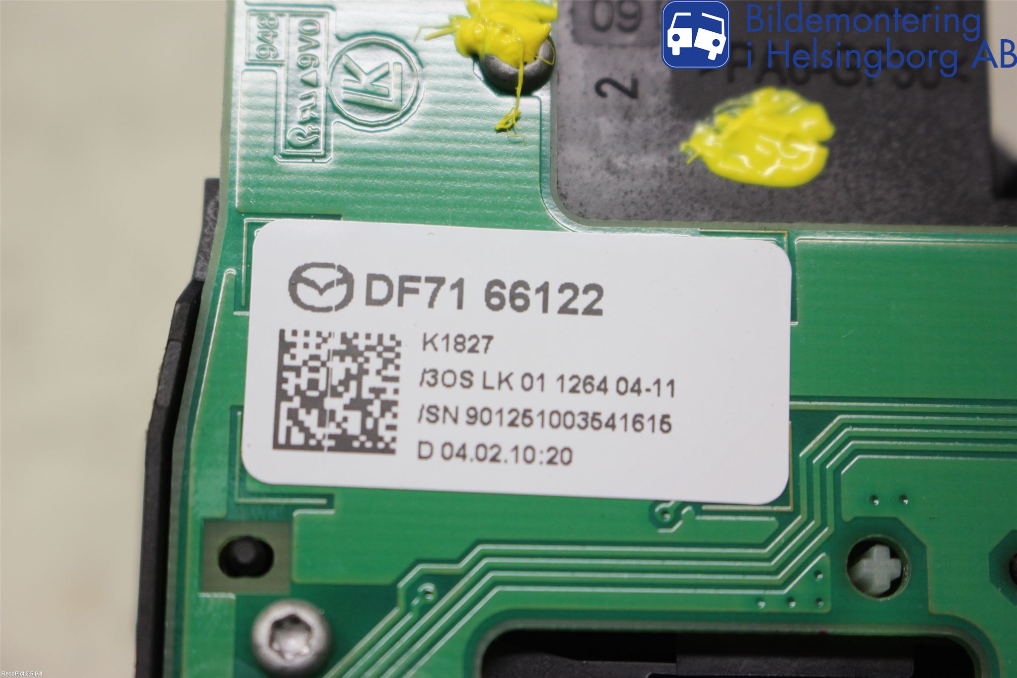 Mazda 2 (DE) 08-15 Spak Blinkers-Ljusomk