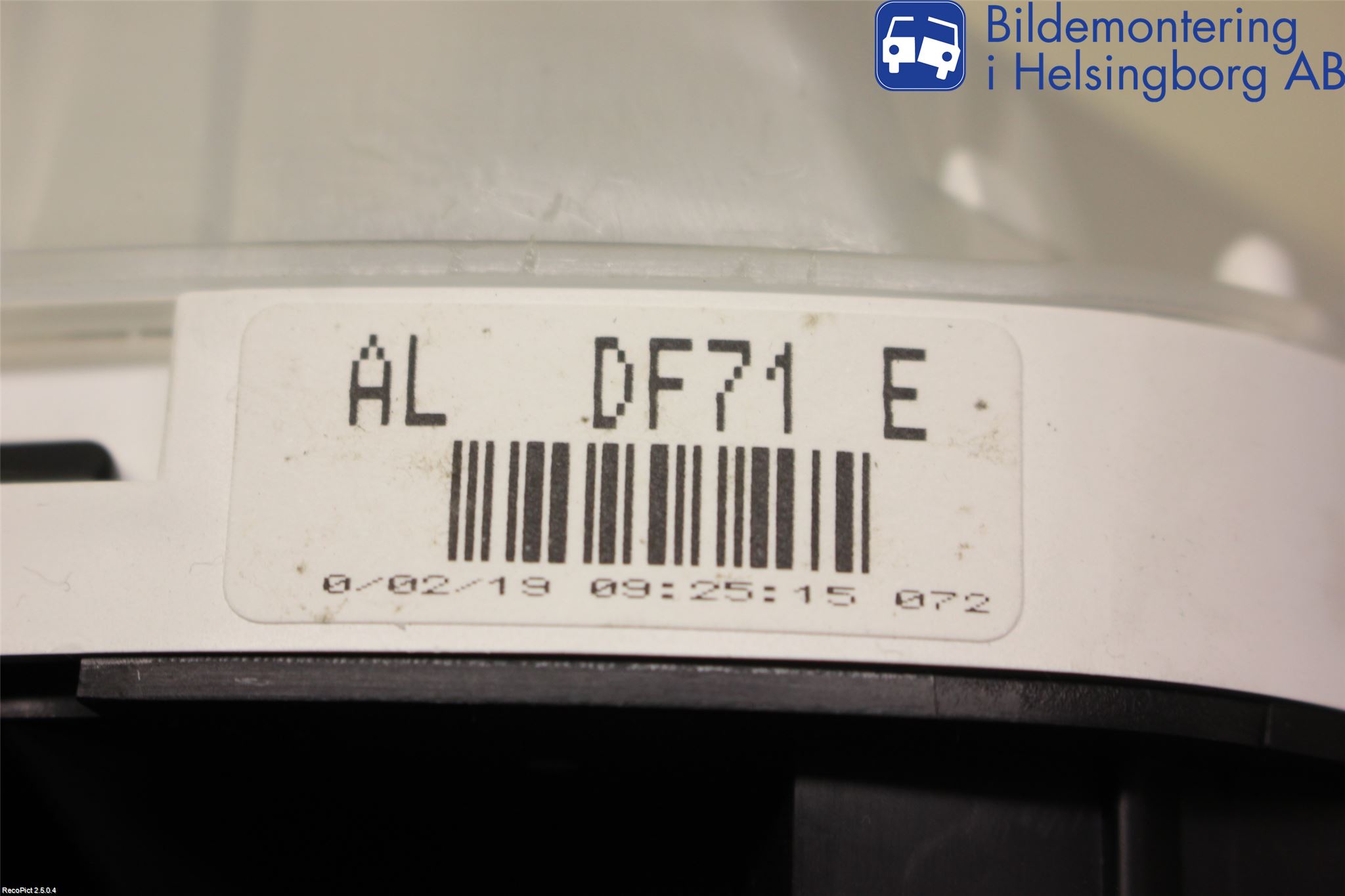 Mazda 2 (DE) 08-15 Instrument Komb