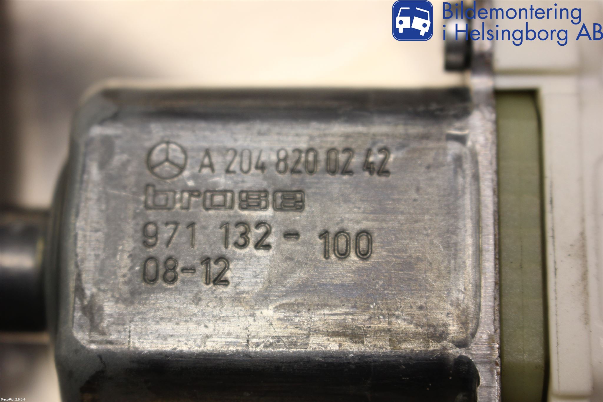 Mercedes-Benz MB GLK-KLASS (X204) 08-16 Fönsterhiss El Kompl