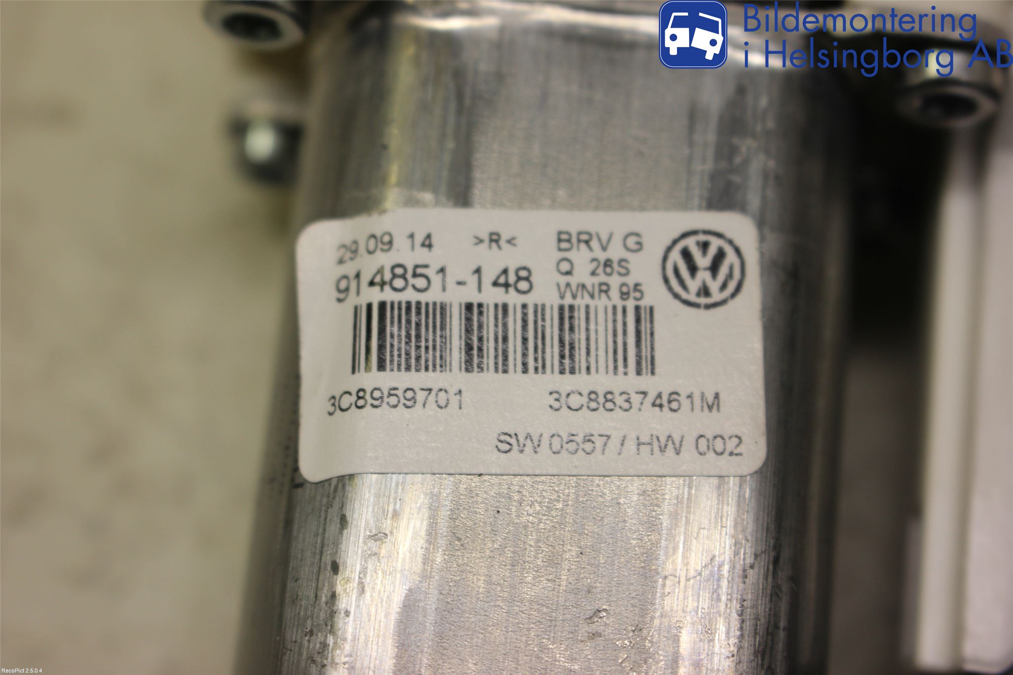 Volkswagen VW PASSAT CC 08-16 Fönsterhissmotor