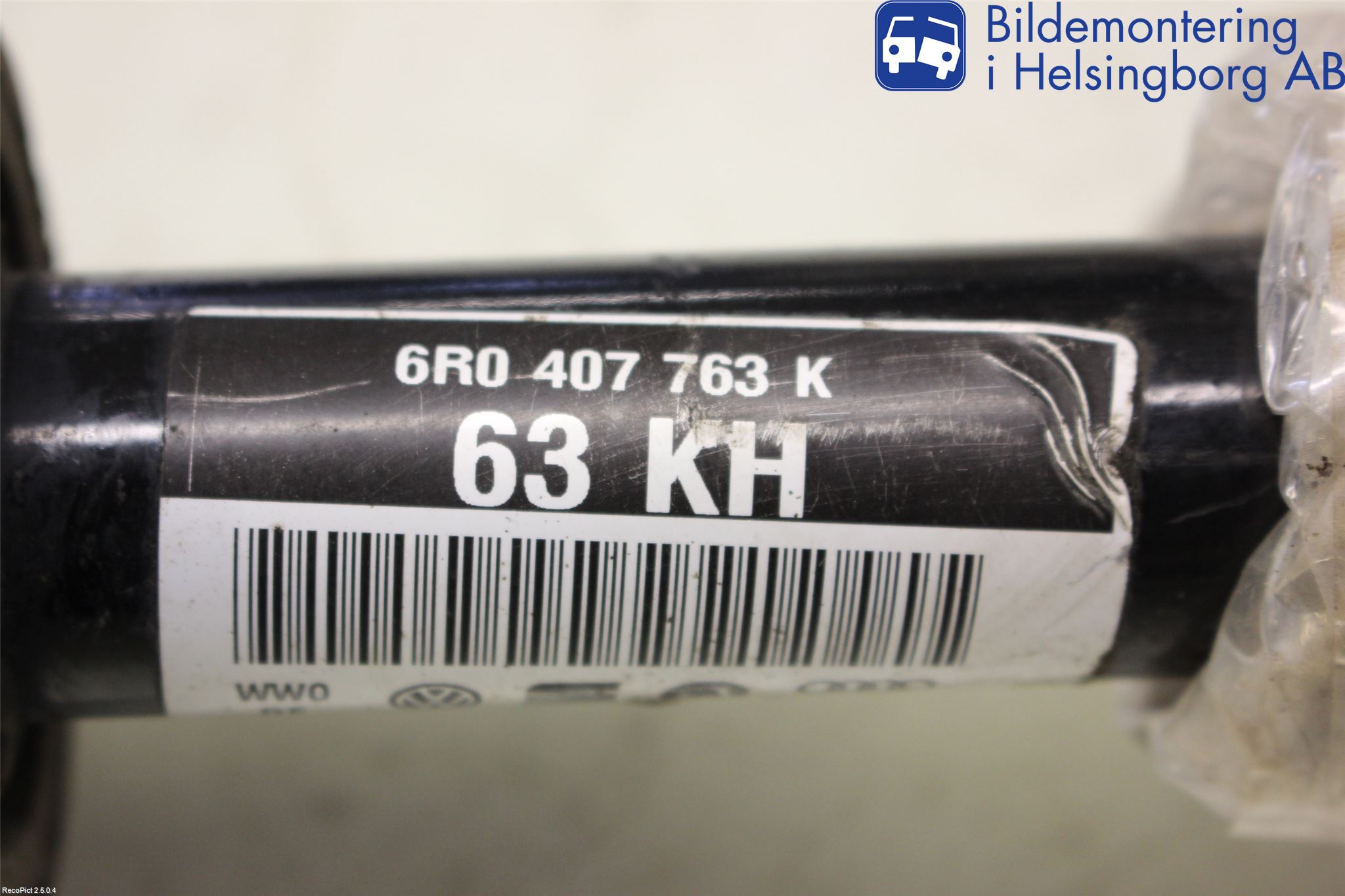 Skoda FABIA 07-14 Drivaxel Fram Vänster