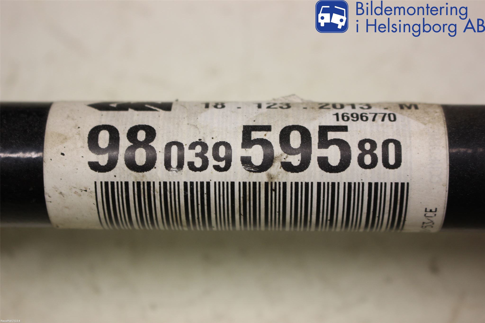 Peugeot 208 12-15 Drivaxel Fram Vänster