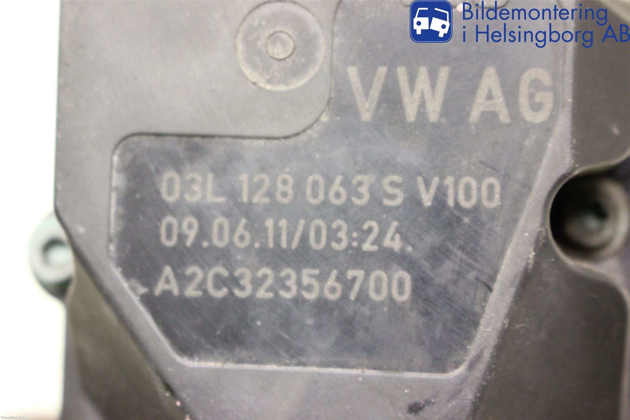 Volkswagen VW CRAFTER 06-16 Injspjällhus